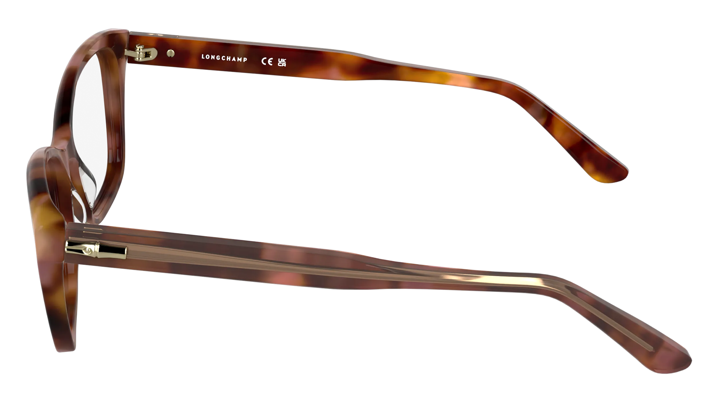 LONGCHAMP LO2799 690 Montature da vista Acetato Havana Squadrata Normale - immagine 3