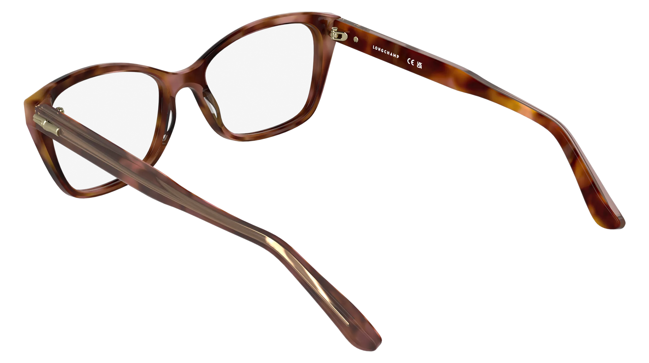 LONGCHAMP LO2799 690 Montature da vista Acetato Havana Squadrata Normale - immagine 4