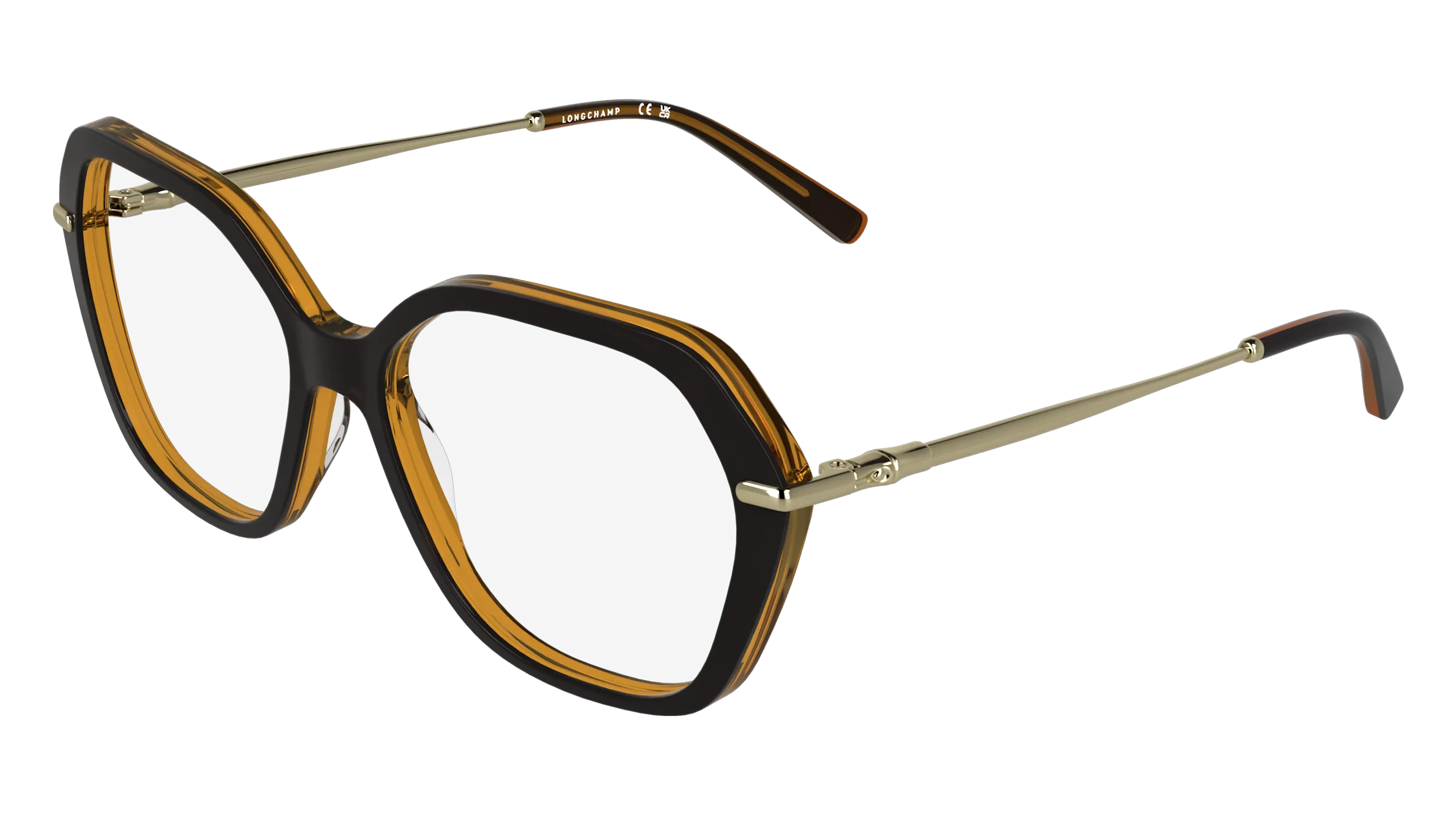 LONGCHAMP LO2800 014 Montature da vista Acetato Nero Squadrata Normale - immagine 1