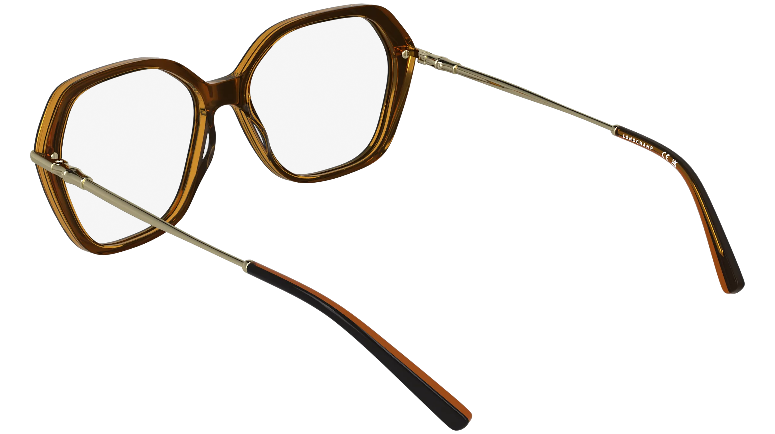 LONGCHAMP LO2800 014 Montature da vista Acetato Nero Squadrata Normale - immagine 4