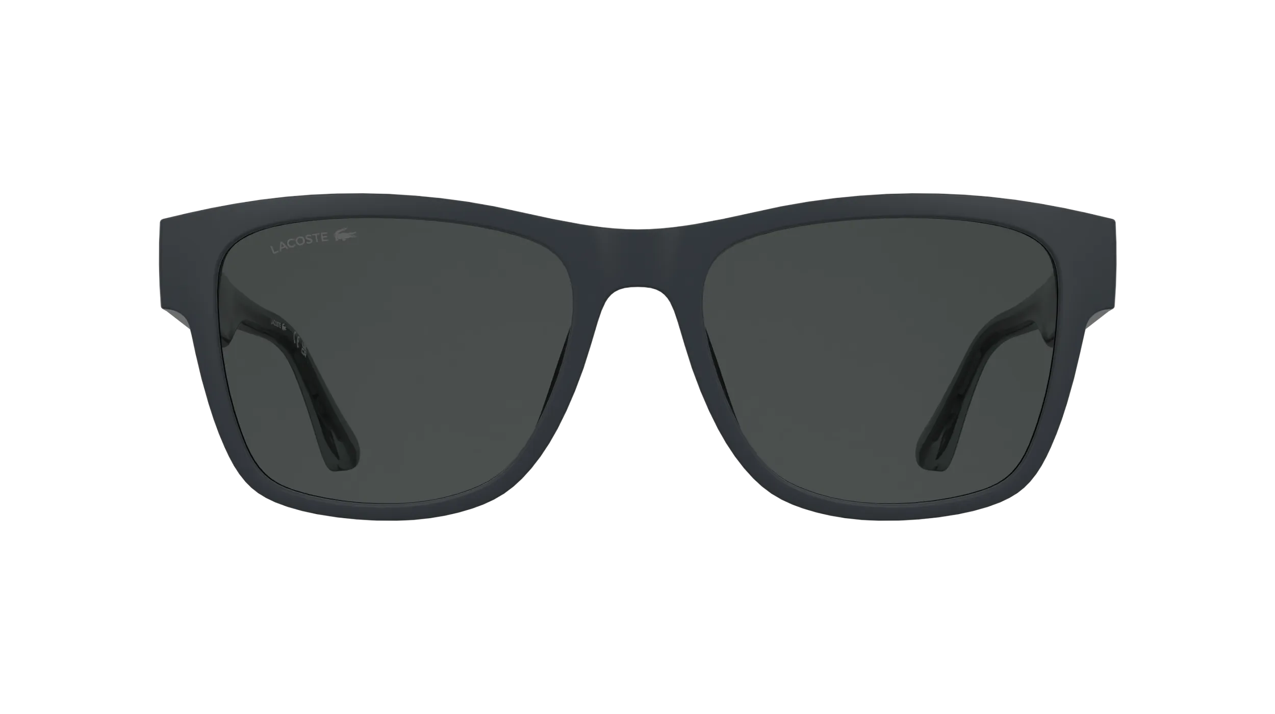Lacoste L6084S 035 Occhiali da sole Bio-iniettato Grigio Fumo Squadrata Normale - immagine 2