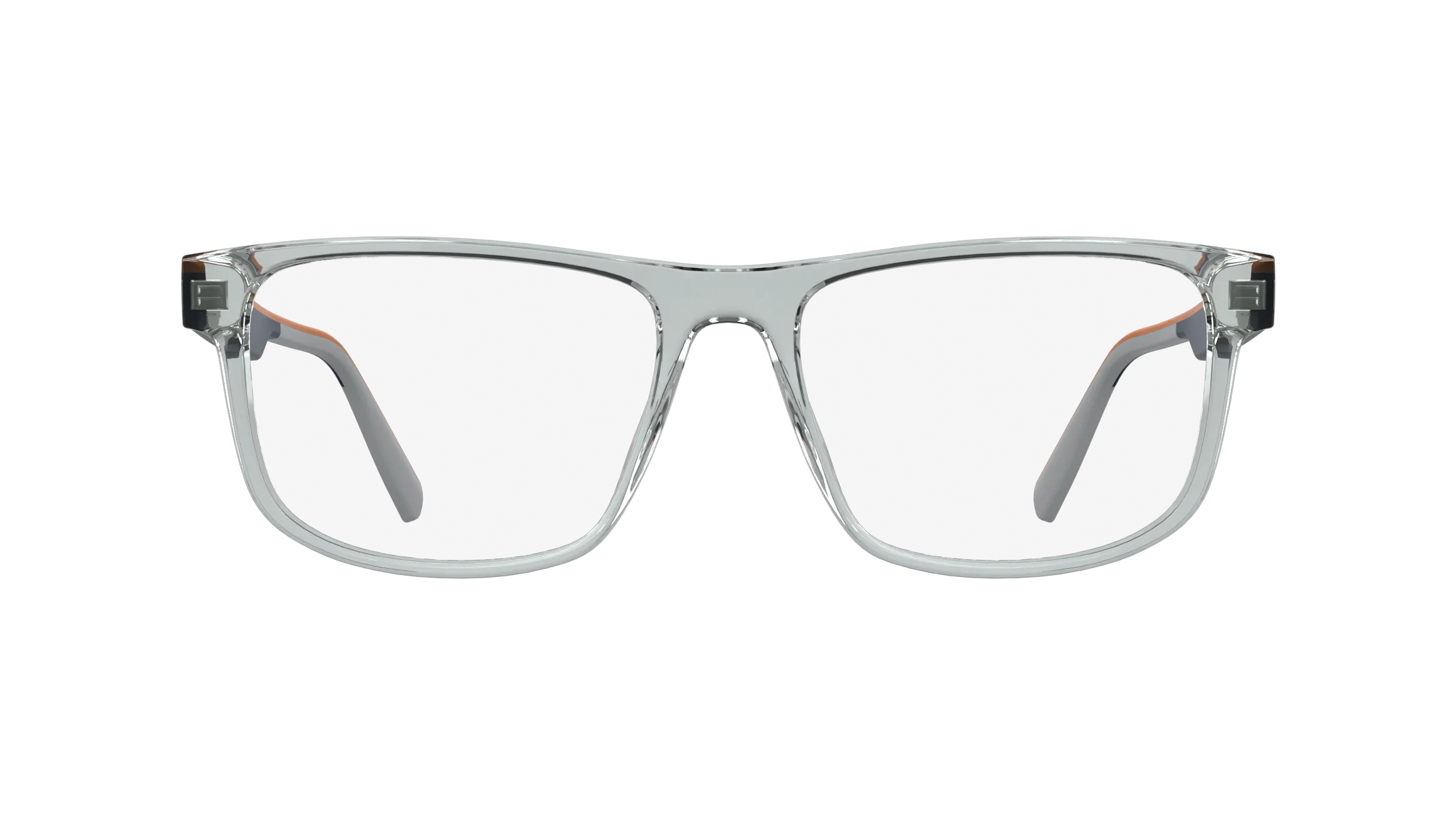 Lacoste L4011 035 Montature da vista Bio-iniettato Grigio Squadrata Normale - immagine 2