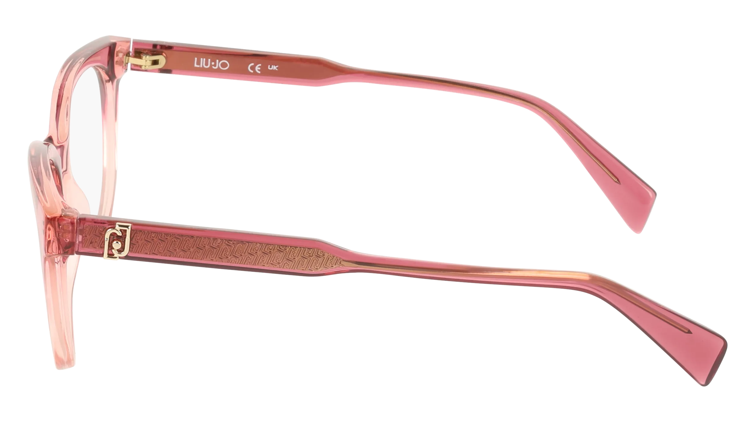 Liu Jo LJ2841 619 Montature da vista Bio-iniettato Rosa Geometrica Normale - immagine 3