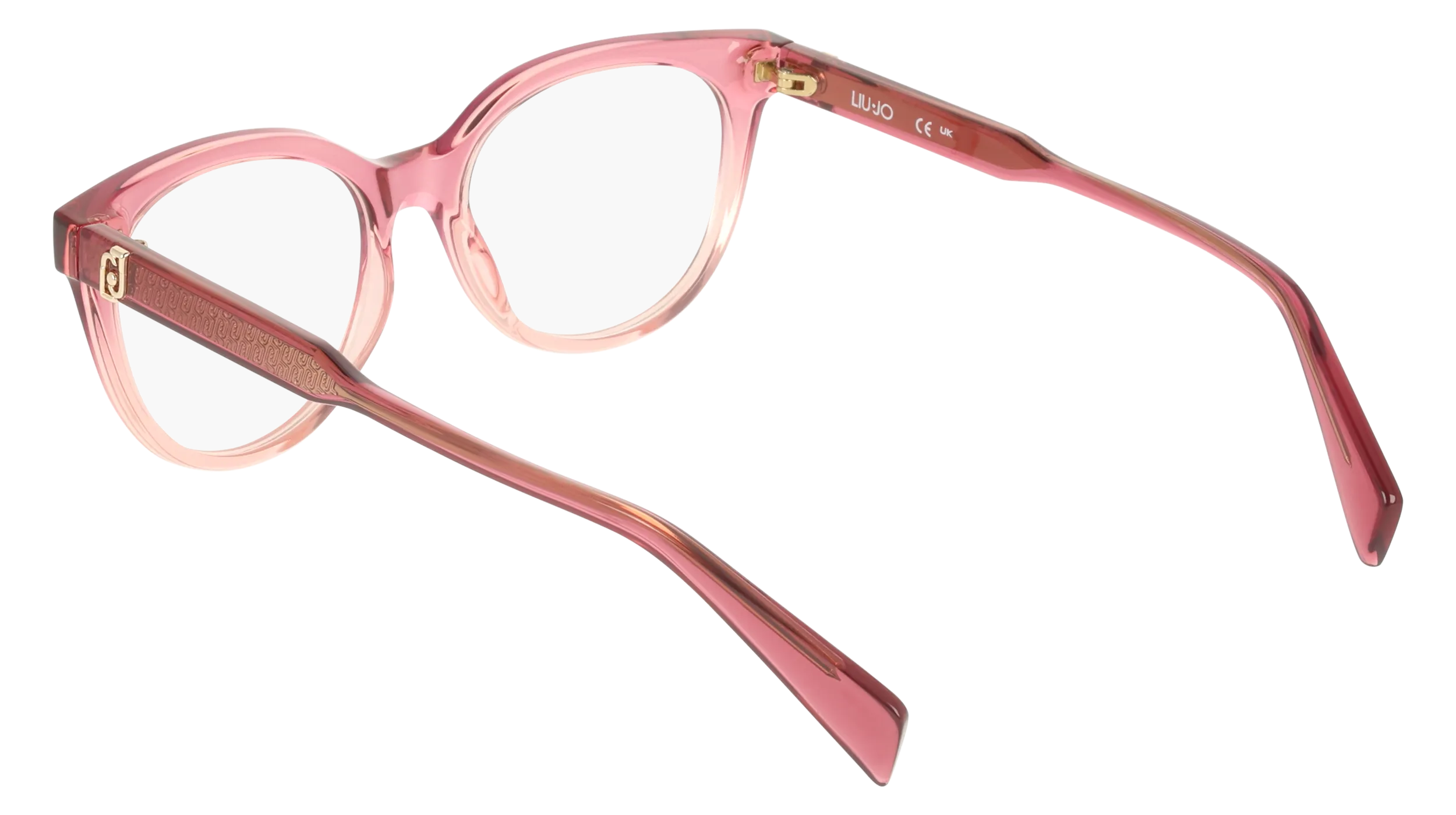 Liu Jo LJ2841 619 Montature da vista Bio-iniettato Rosa Geometrica Normale - immagine 4