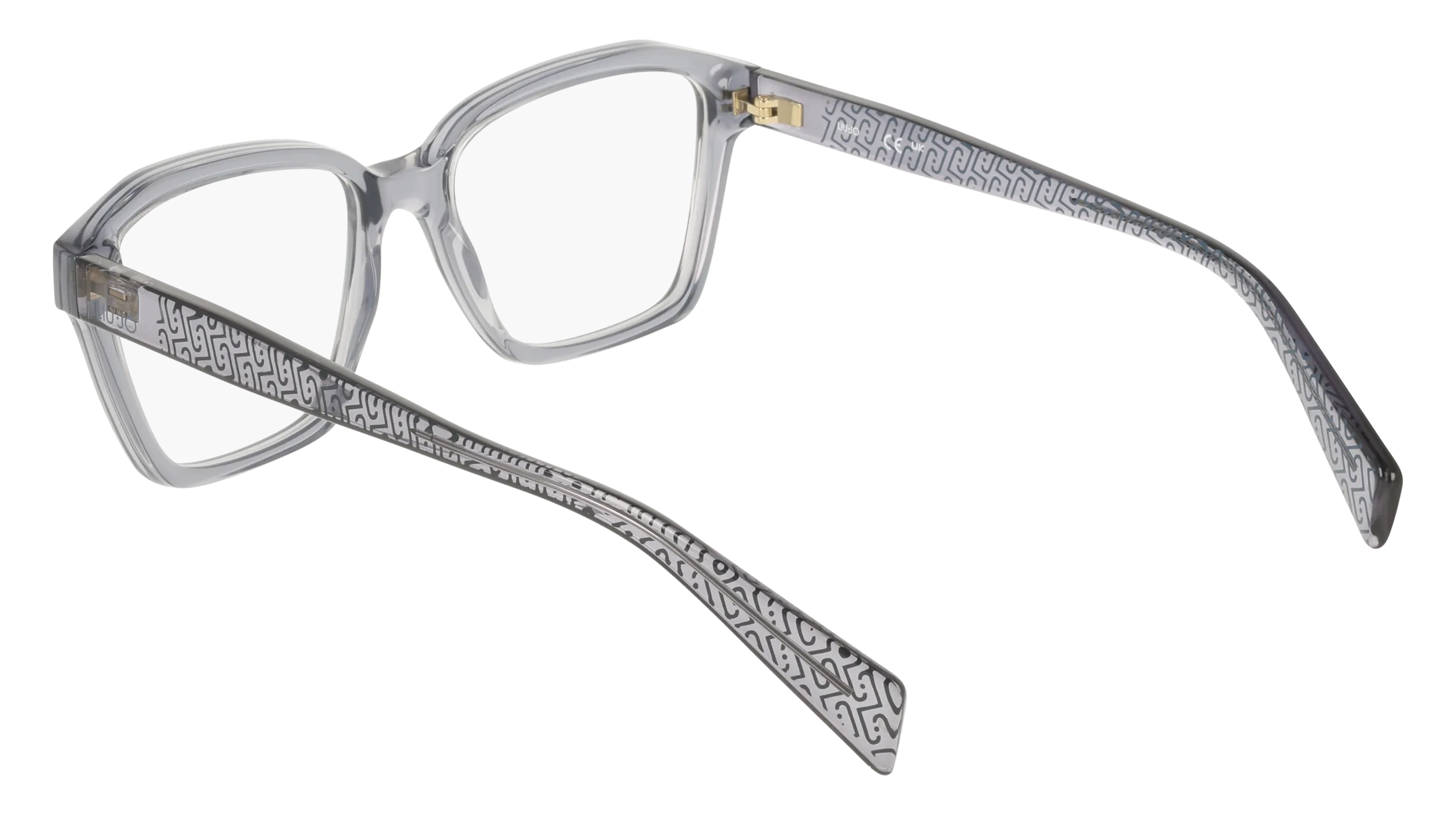 Liu Jo LJ2842 020 Montature da vista Bio-iniettato Grigio Squadrata Normale - immagine 4