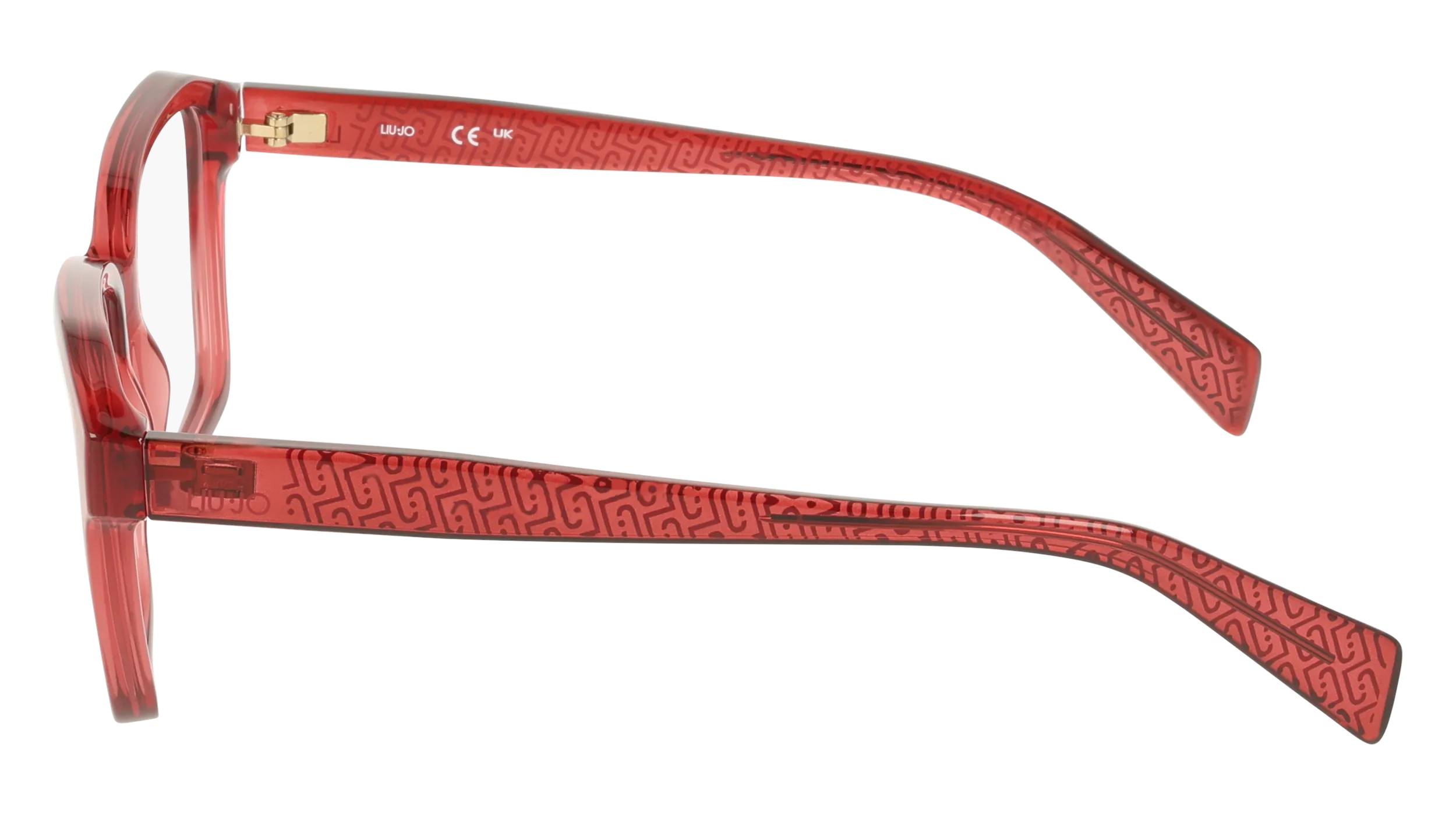 Liu Jo LJ2842 624 Montature da vista Bio-iniettato Rosso Squadrata Normale - immagine 3