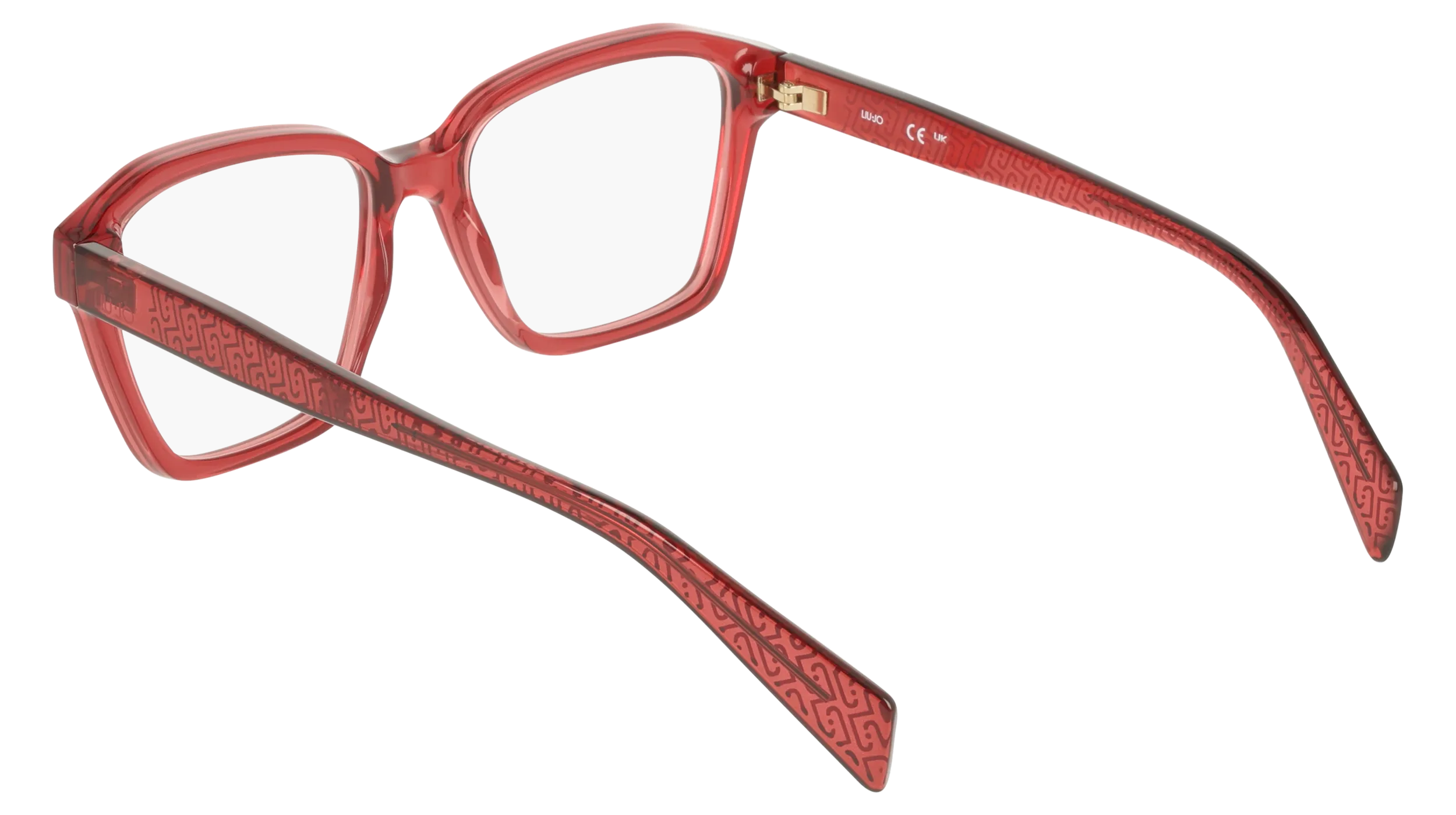 Liu Jo LJ2842 624 Montature da vista Bio-iniettato Rosso Squadrata Normale - immagine 4