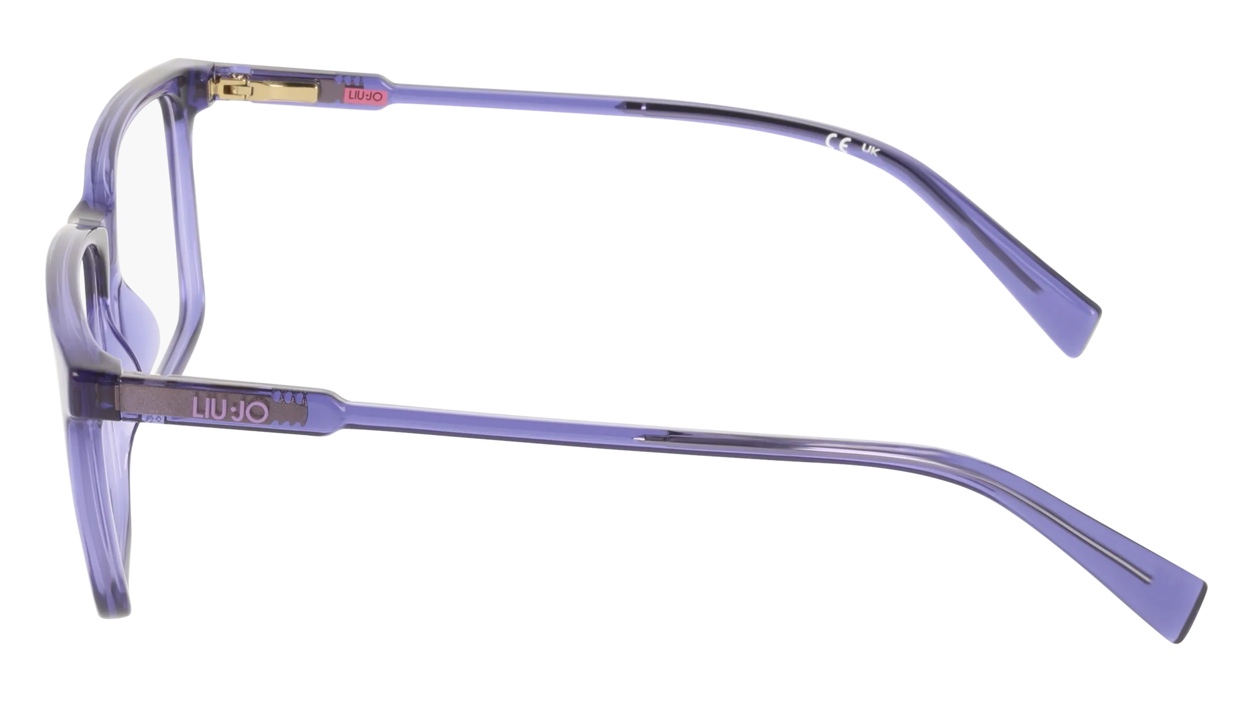 Liu Jo Junior Liu Jo LJ3623 500 Montature da vista bambino Bio-iniettato Viola Squadrata Normale - immagine 3
