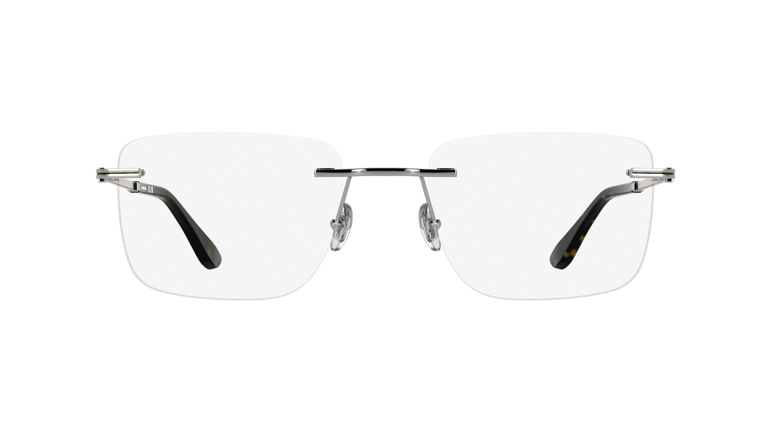Lacoste L2324 033 Montature da vista Metallo Canna di fucile Squadrata Normale - immagine 2