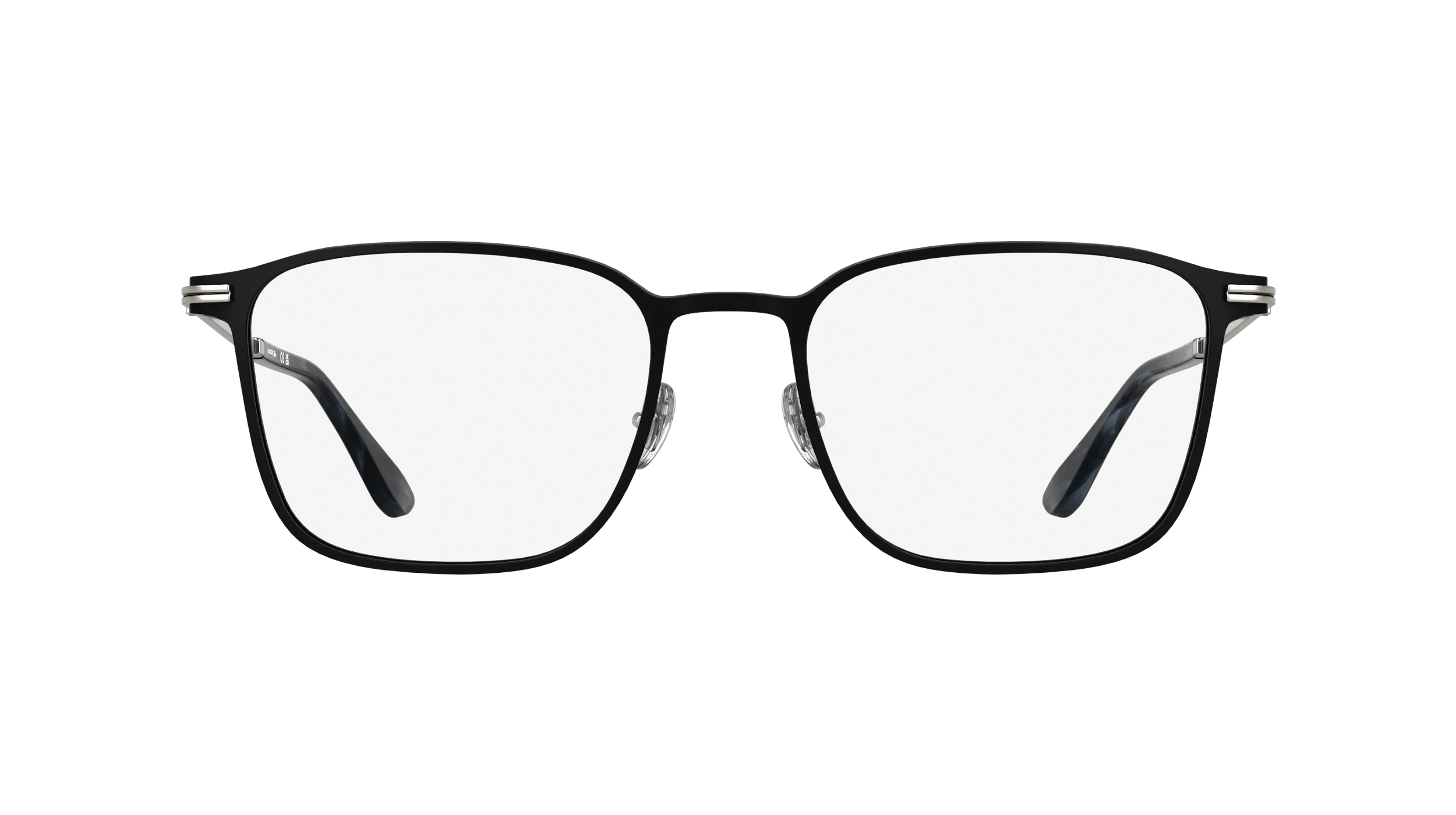 Lacoste L2325 002 Montature da vista Metallo Nero Squadrata Normale - immagine 2