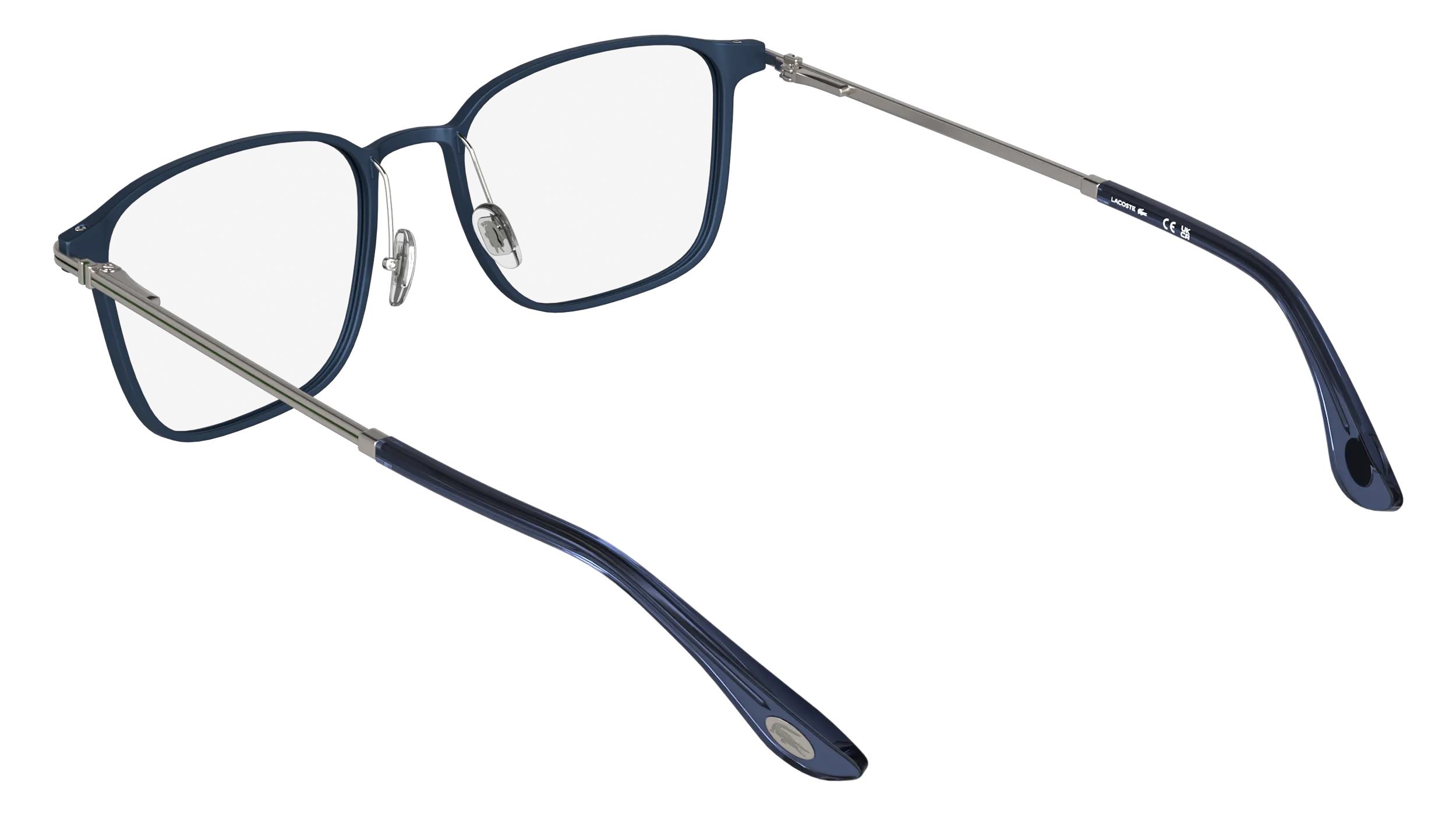 Lacoste L2325 424 Montature da vista Metallo Blu Squadrata Normale - immagine 4