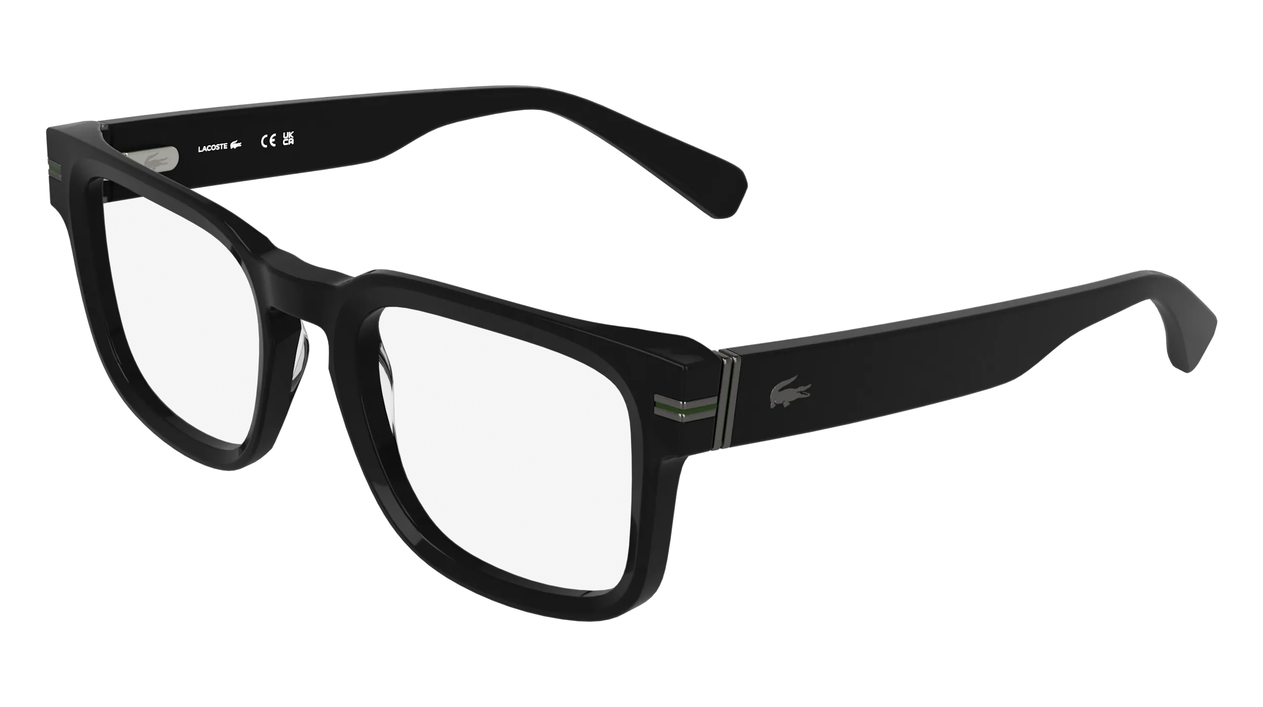 Lacoste L4016 001 Montature da vista Acetato Nero Squadrata Normale - immagine 1