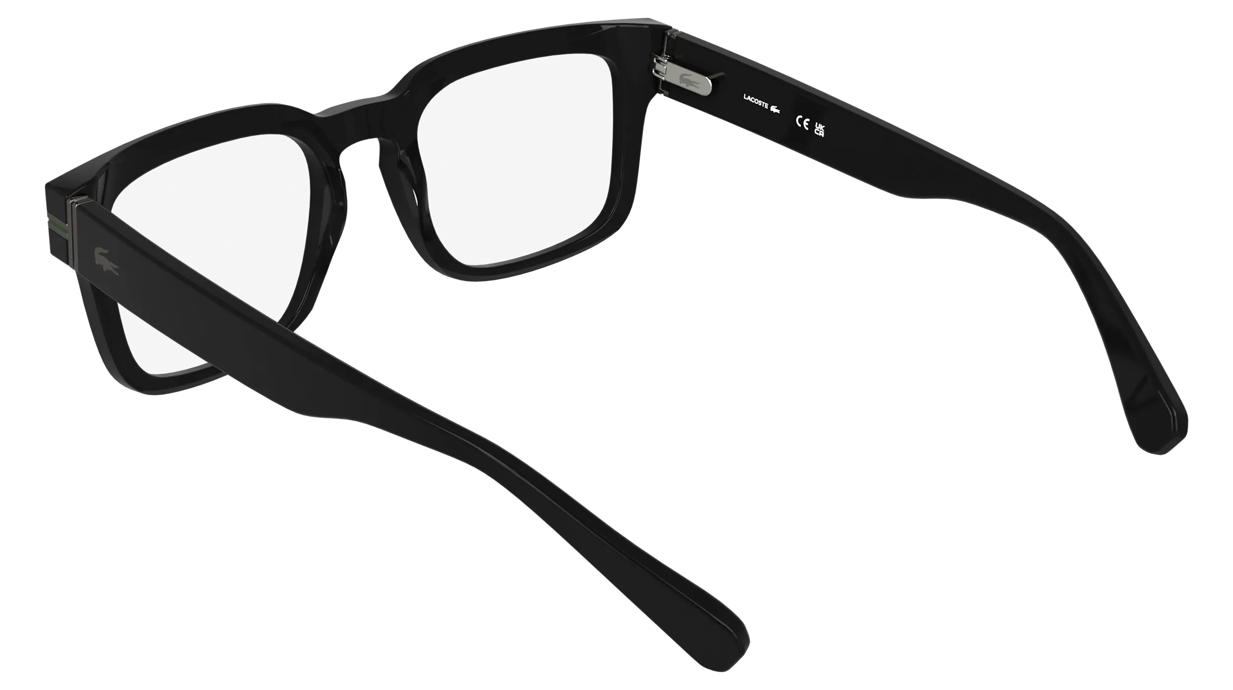 Lacoste L4016 001 Montature da vista Acetato Nero Squadrata Normale - immagine 4