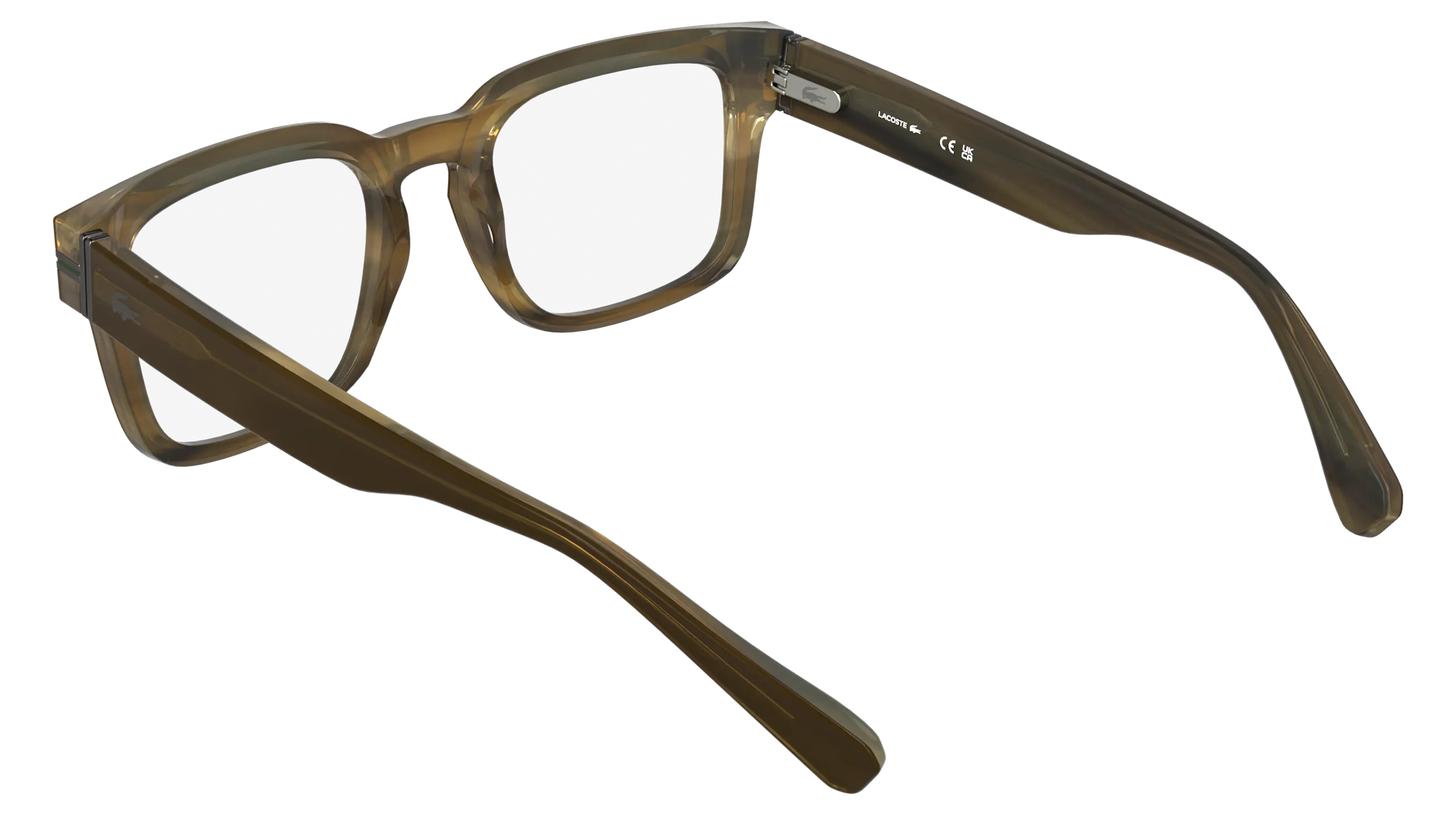 Lacoste L4016 210 Montature da vista Acetato Marrone Squadrata Normale - immagine 4