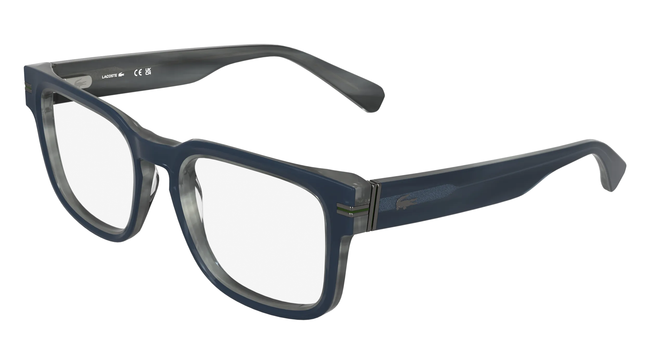 Lacoste L4016 410 Montature da vista Acetato Blu Squadrata Normale - immagine 1