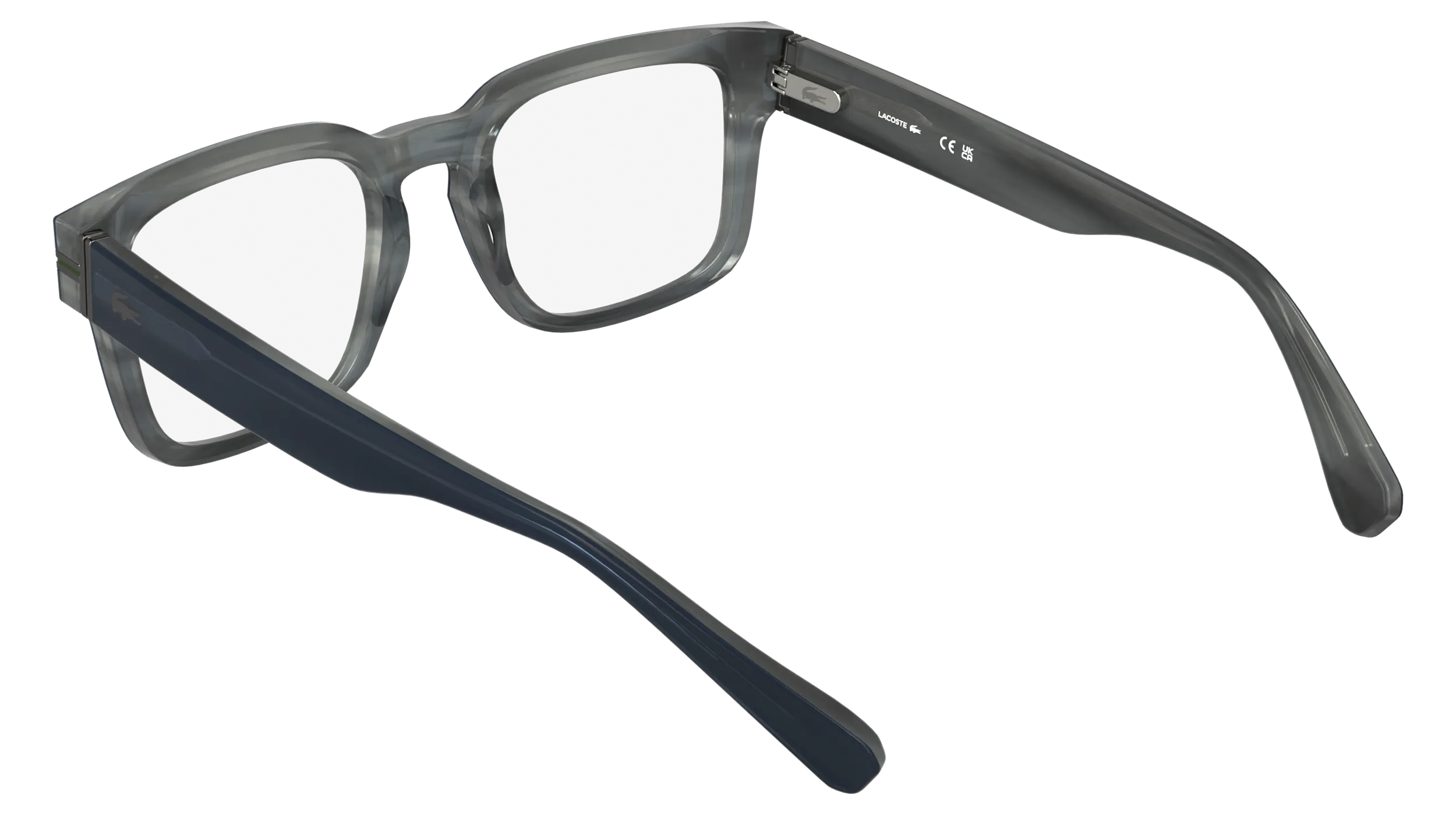 Lacoste L4016 410 Montature da vista Acetato Blu Squadrata Normale - immagine 3
