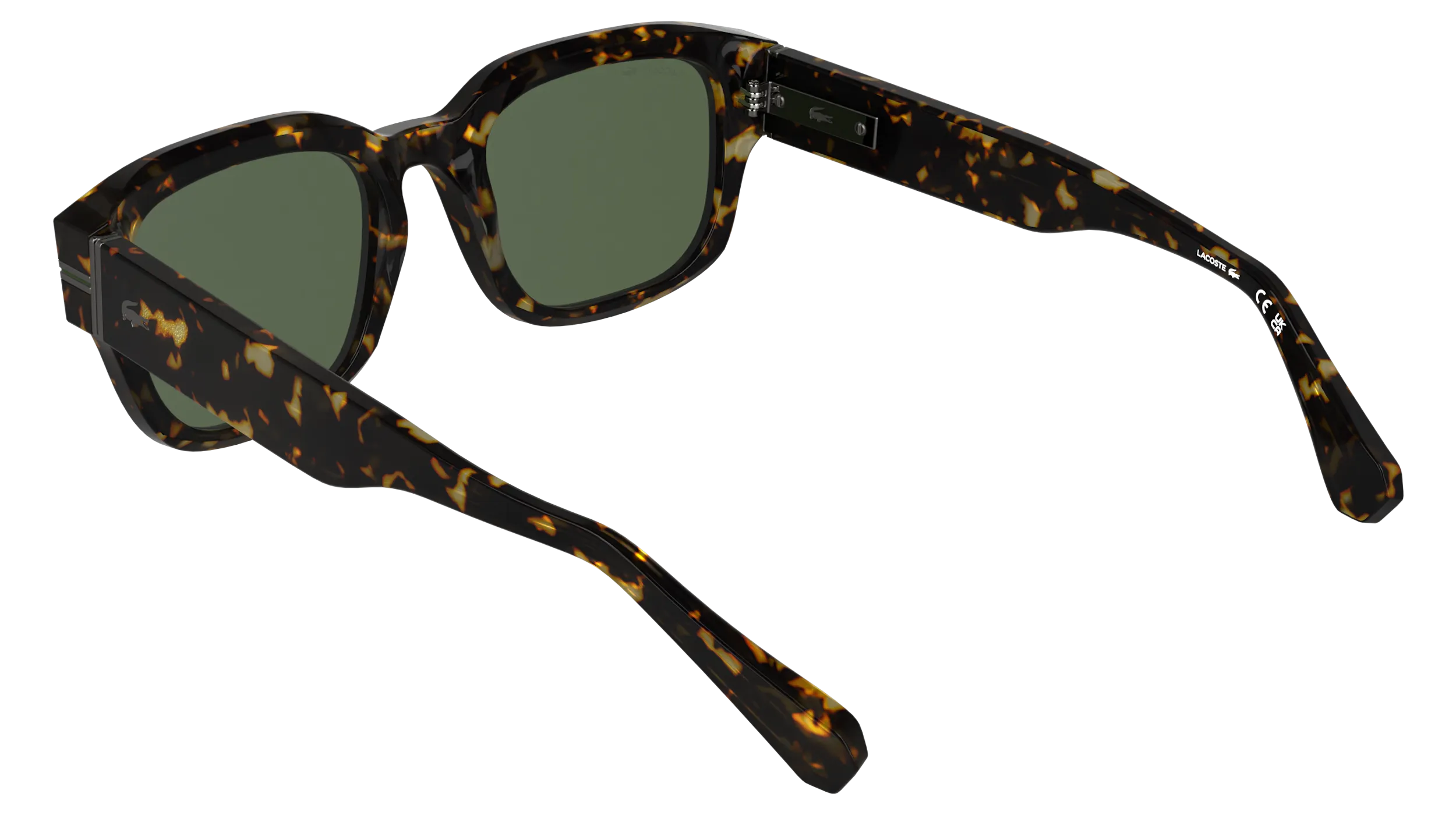 Lacoste L6093S 230 Occhiali da sole Acetato Havana Squadrata Normale - immagine 4