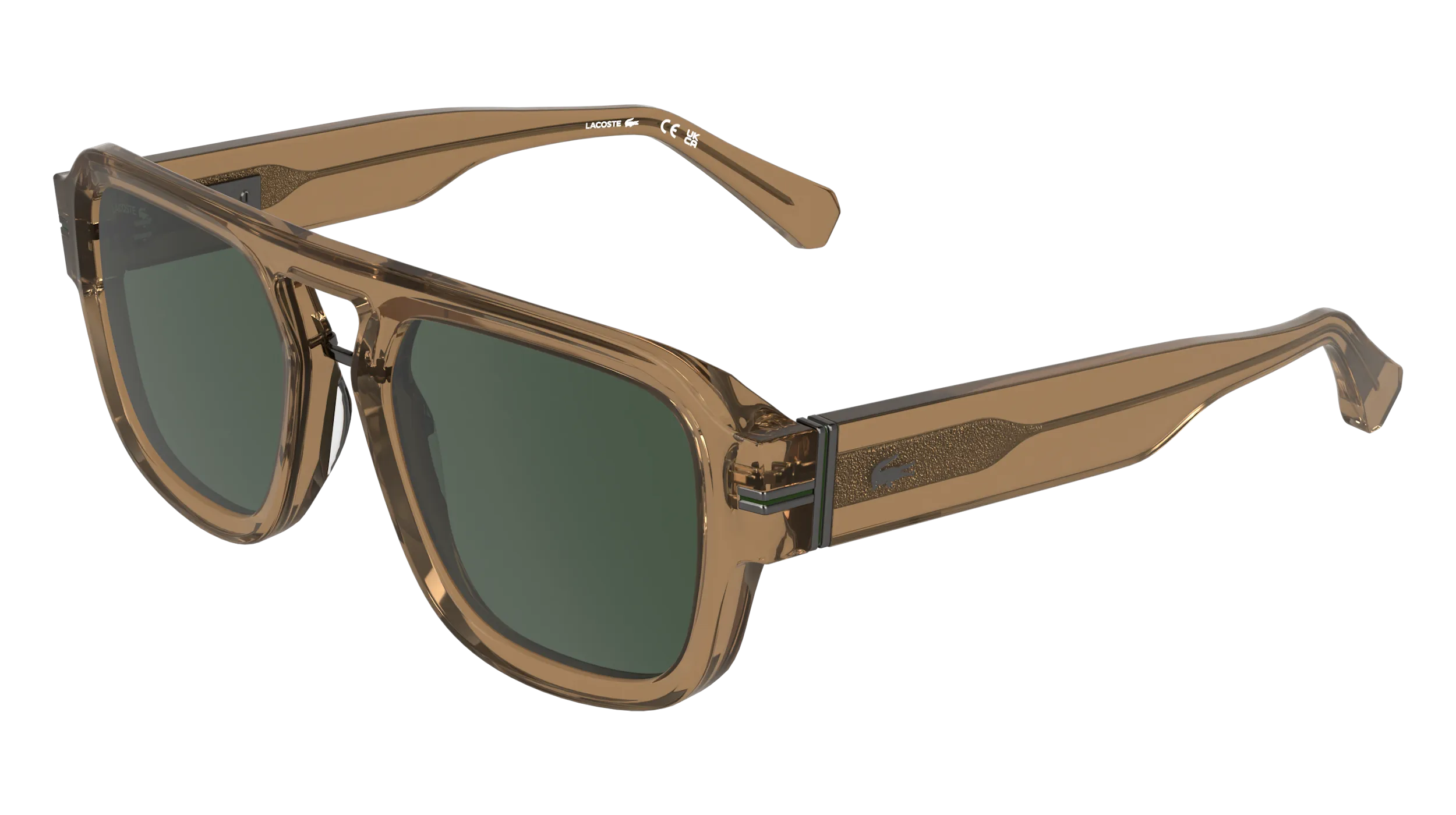 Lacoste L6094S 260 Occhiali da sole Acetato Miele Squadrata Normale - immagine 1