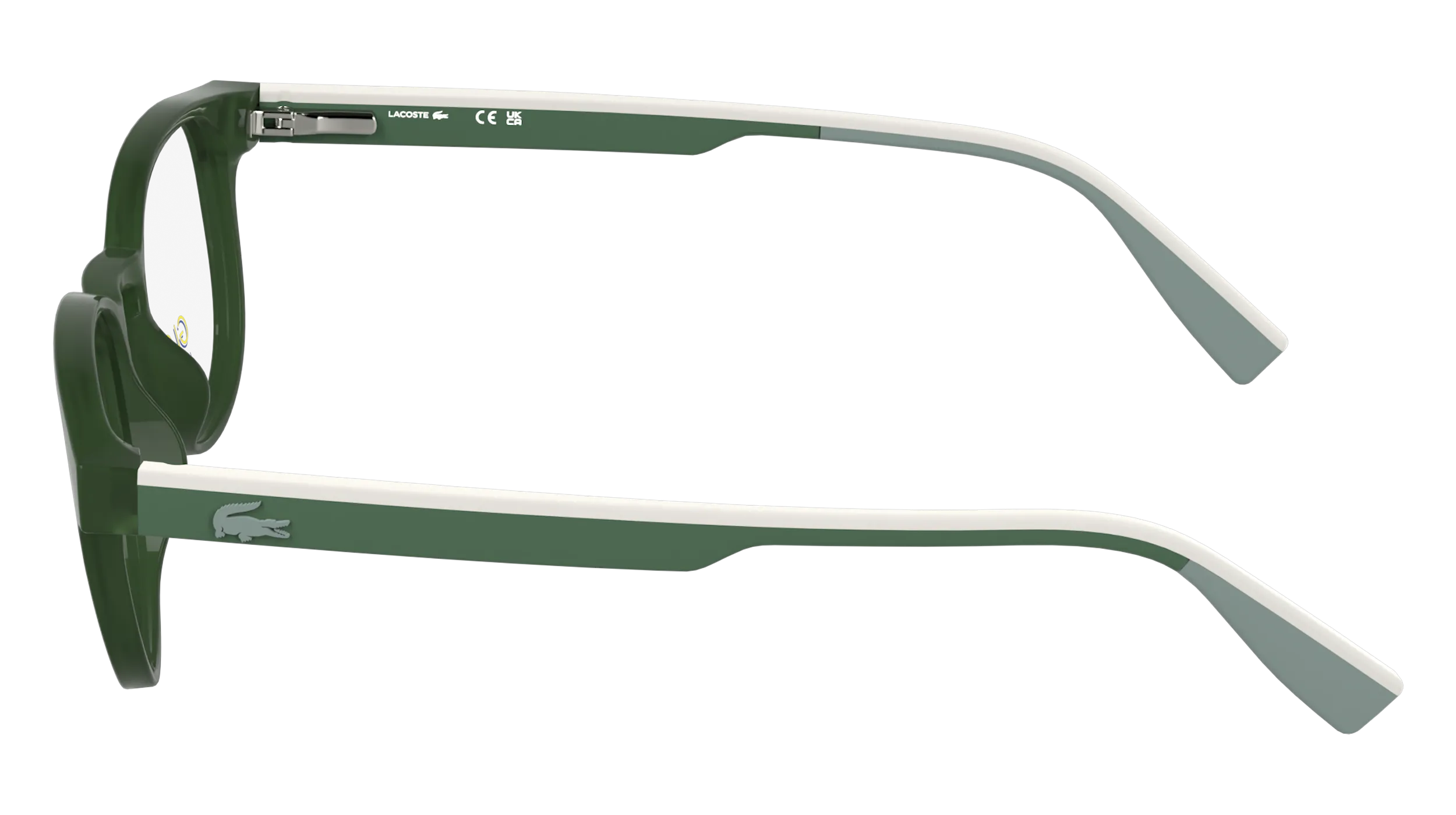 Lacoste L3666 317 Montature da vista bambino Bio-iniettato Squadrata Normale - immagine 3