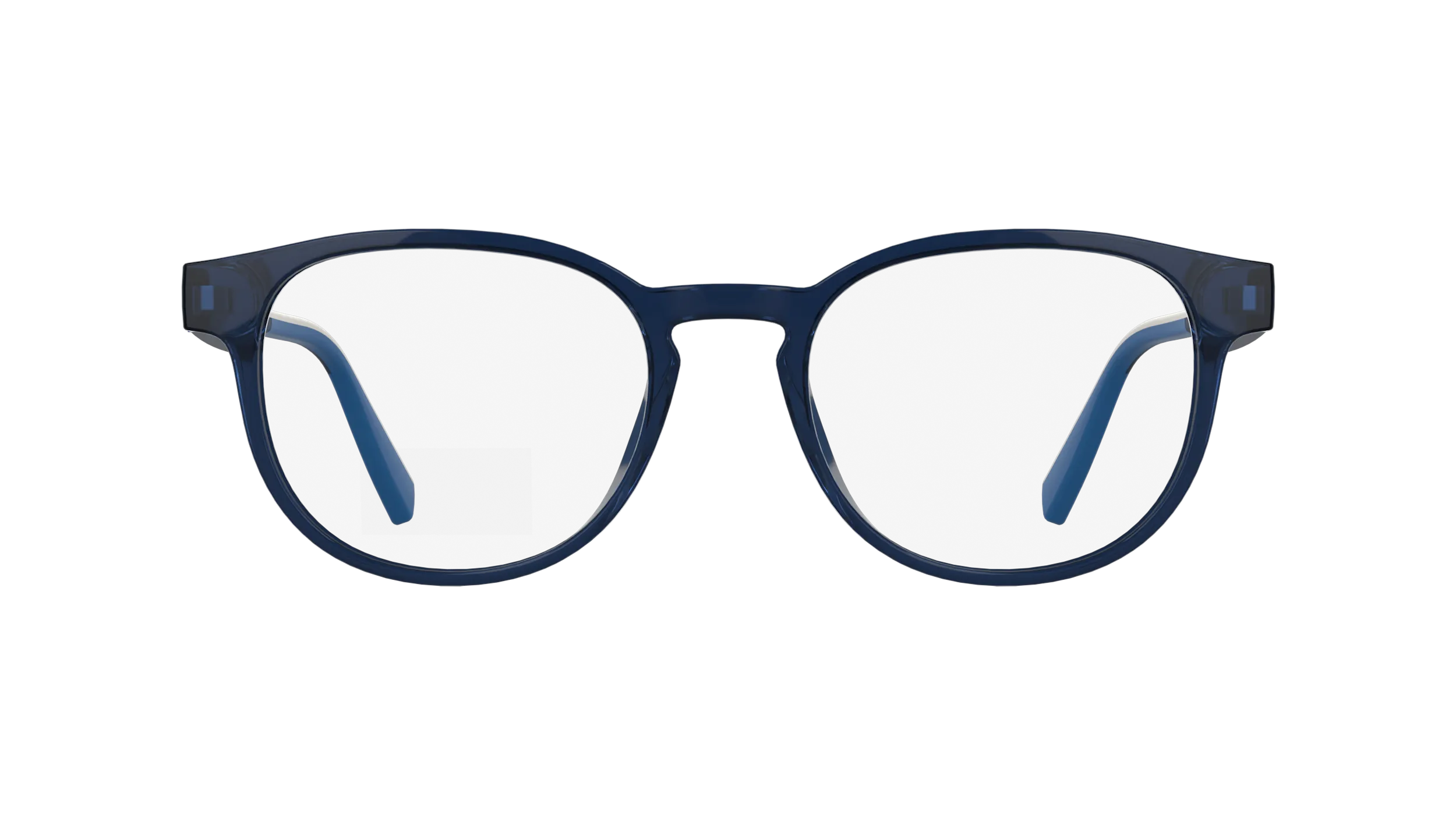 Lacoste L3666 410 Montature da vista bambino Bio-iniettato Blu Squadrata Normale - immagine 2