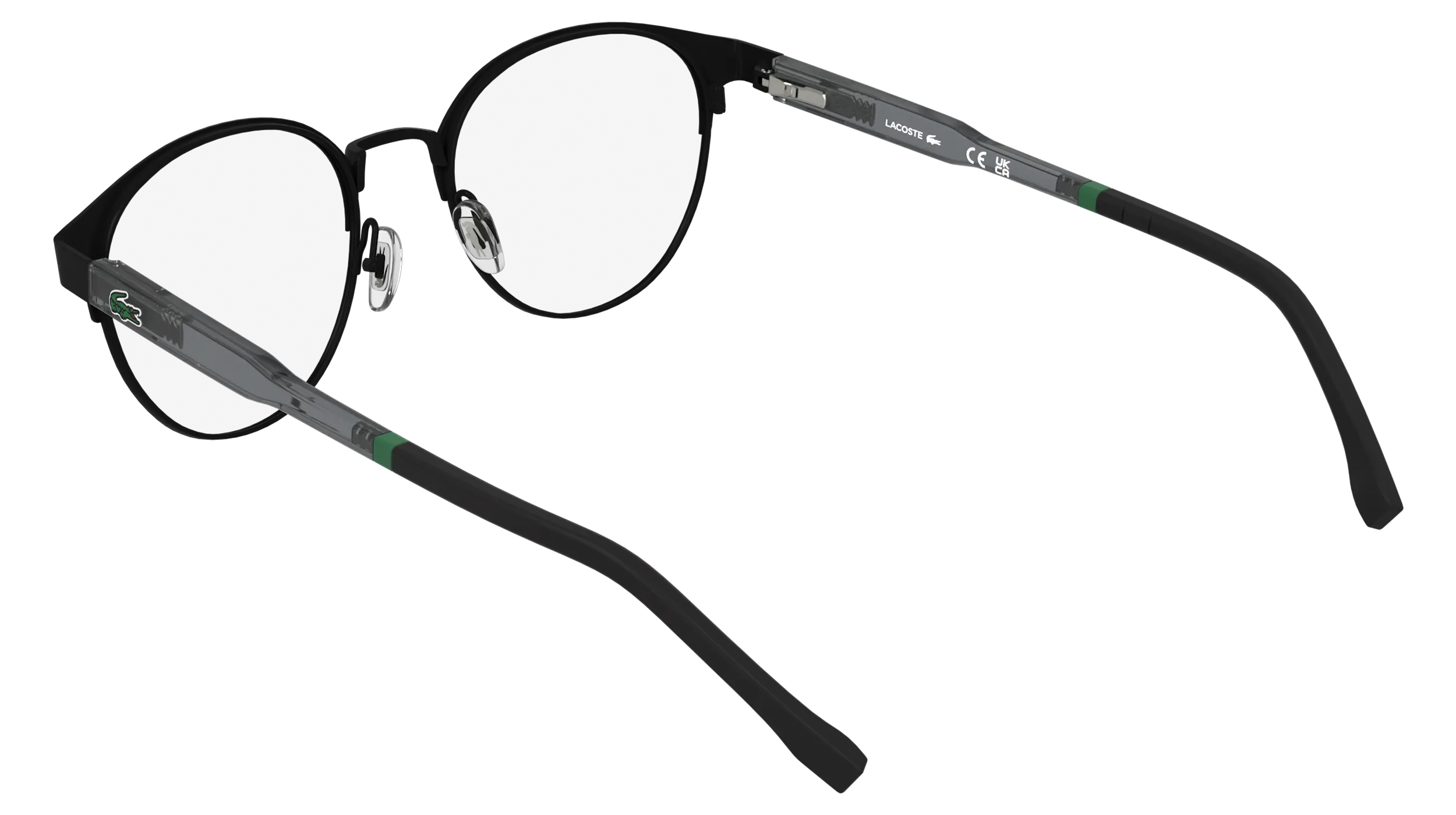 Lacoste Junior Lacoste L3115 002 Montature da vista bambino Metallo Nero Rotonda Normale - immagine 4