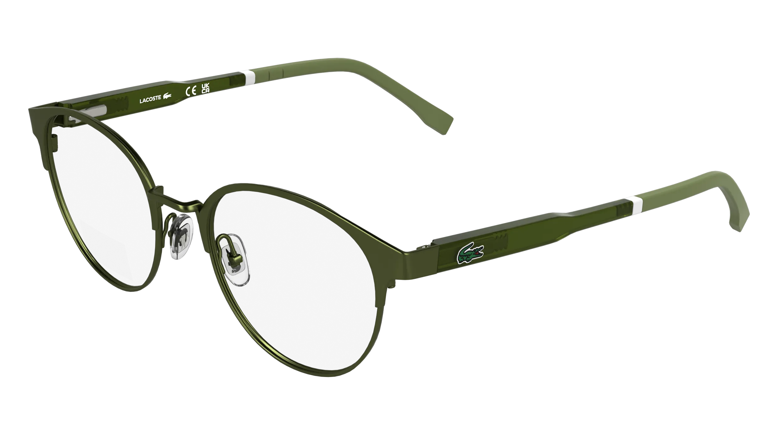 Lacoste Junior Lacoste L3115 275 Montature da vista bambino Metallo Verde Rotonda Normale - immagine 1