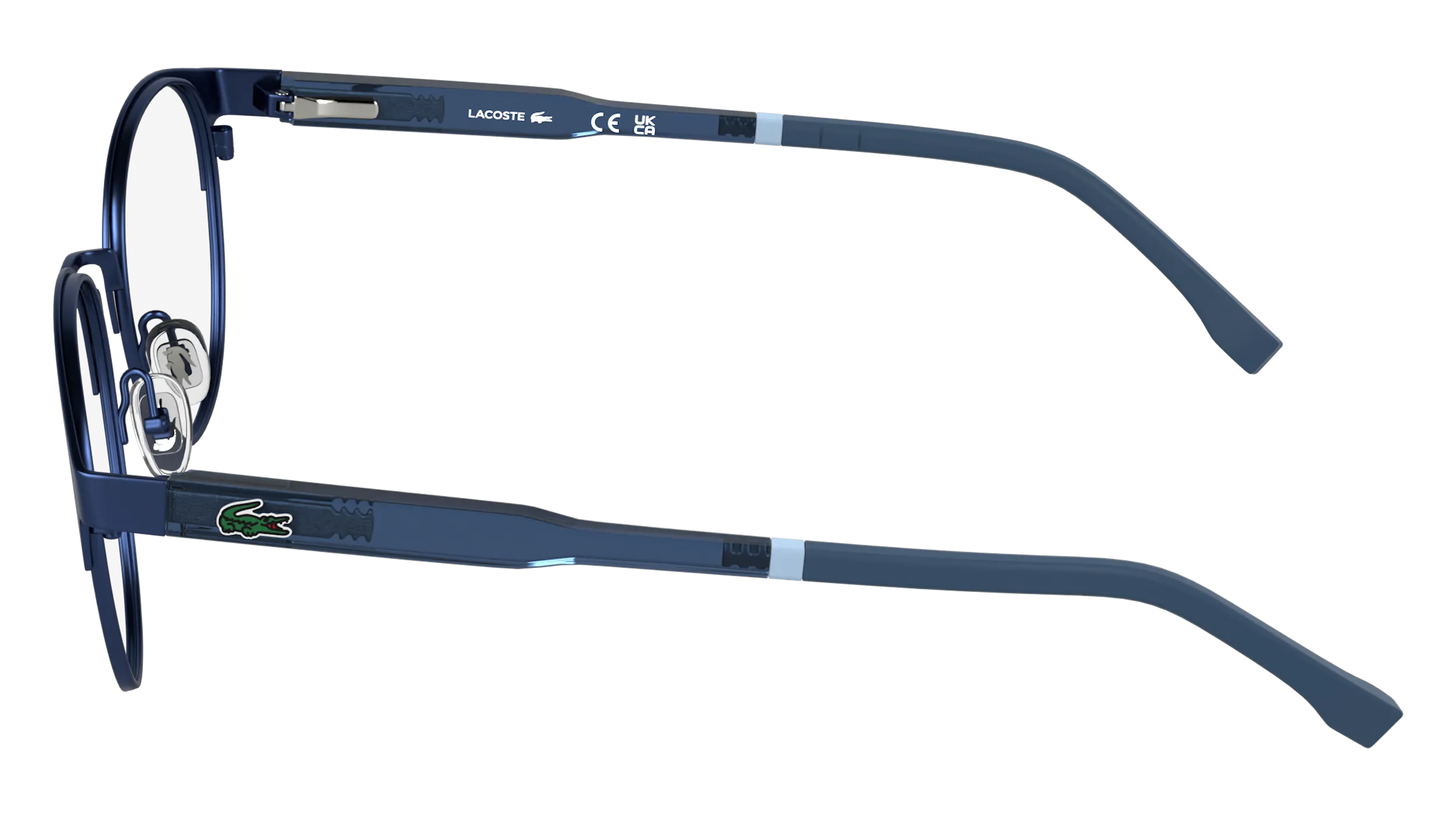 Lacoste Junior Lacoste L3115 424 Montature da vista bambino Metallo Blu Rotonda Normale - immagine 3