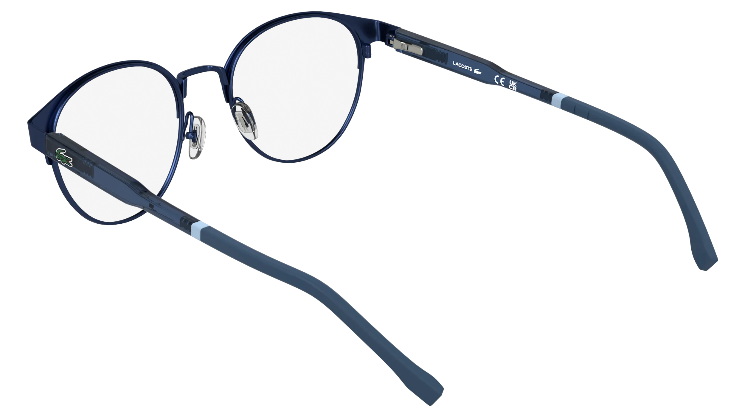Lacoste Junior Lacoste L3115 424 Montature da vista bambino Metallo Blu Rotonda Normale - immagine 4