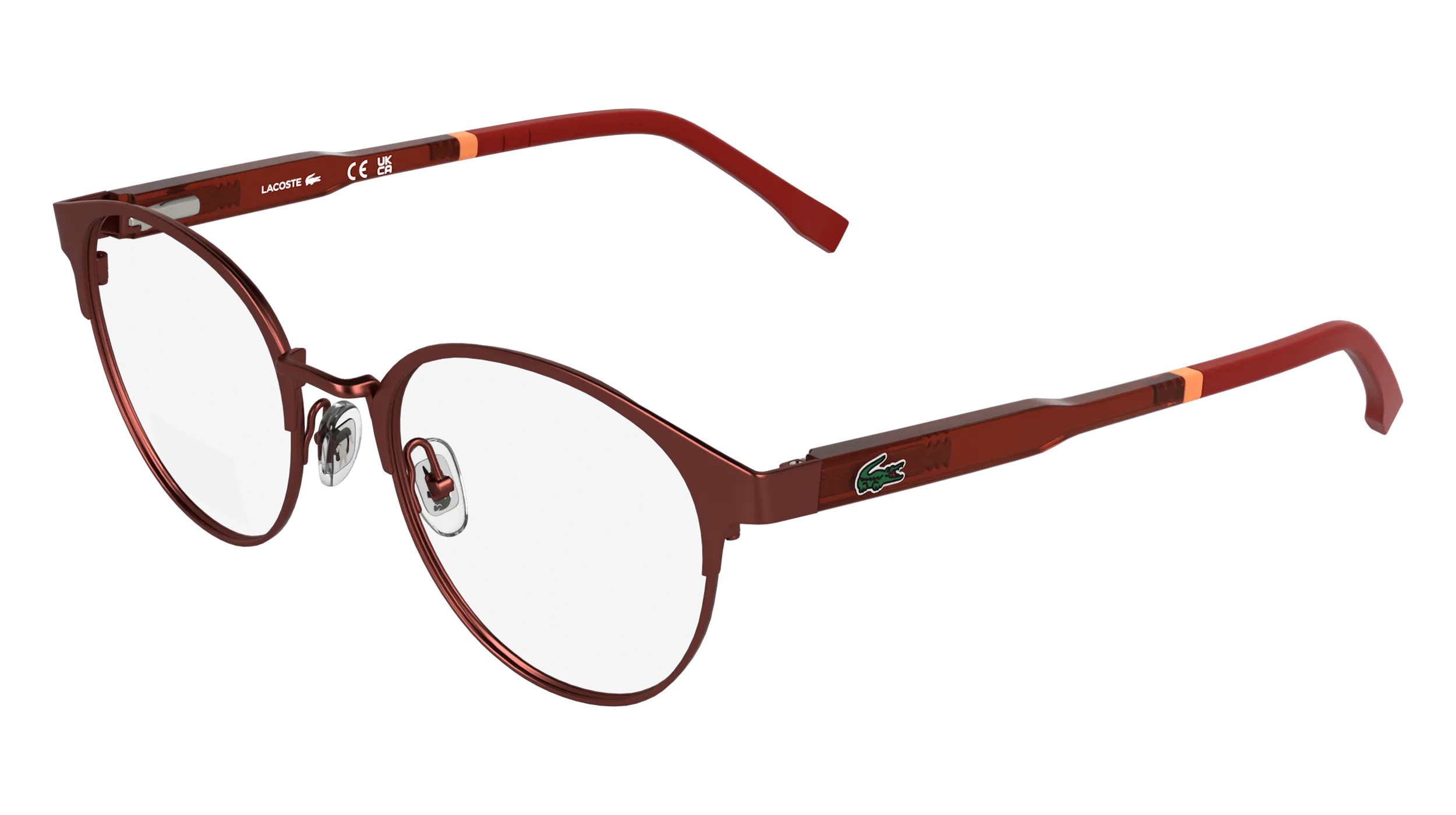 Lacoste Junior Lacoste L3115 601 Montature da vista bambino Metallo Bordeaux Rotonda Normale - immagine 1