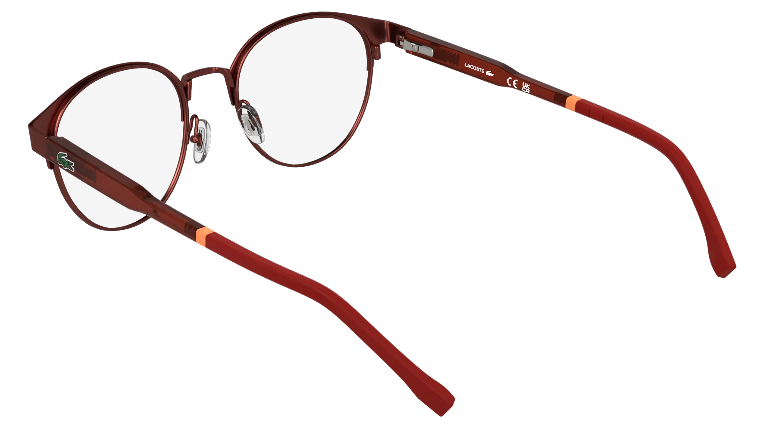 Lacoste Junior Lacoste L3115 601 Montature da vista bambino Metallo Bordeaux Rotonda Normale - immagine 4