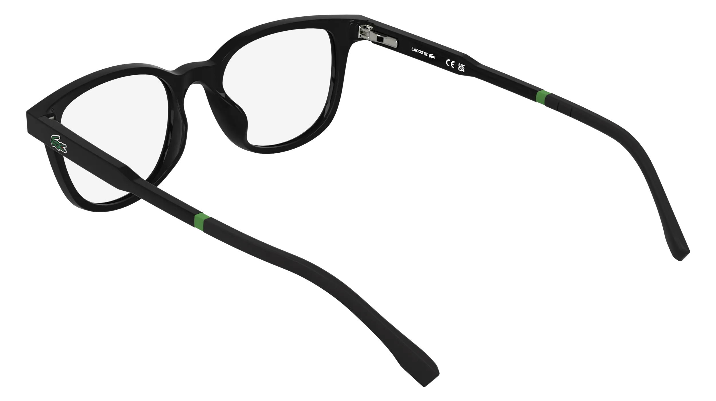 Lacoste Junior Lacoste L3669 001 Montature da vista bambino Bio-iniettato Nero Squadrata Normale - immagine 4