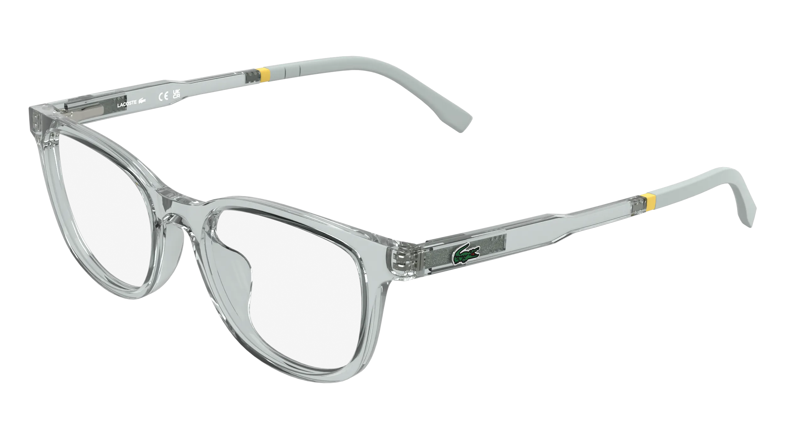 Lacoste Junior Lacoste L3669 970 Montature da vista bambino Bio-iniettato Trasparente Squadrata Normale - immagine 1