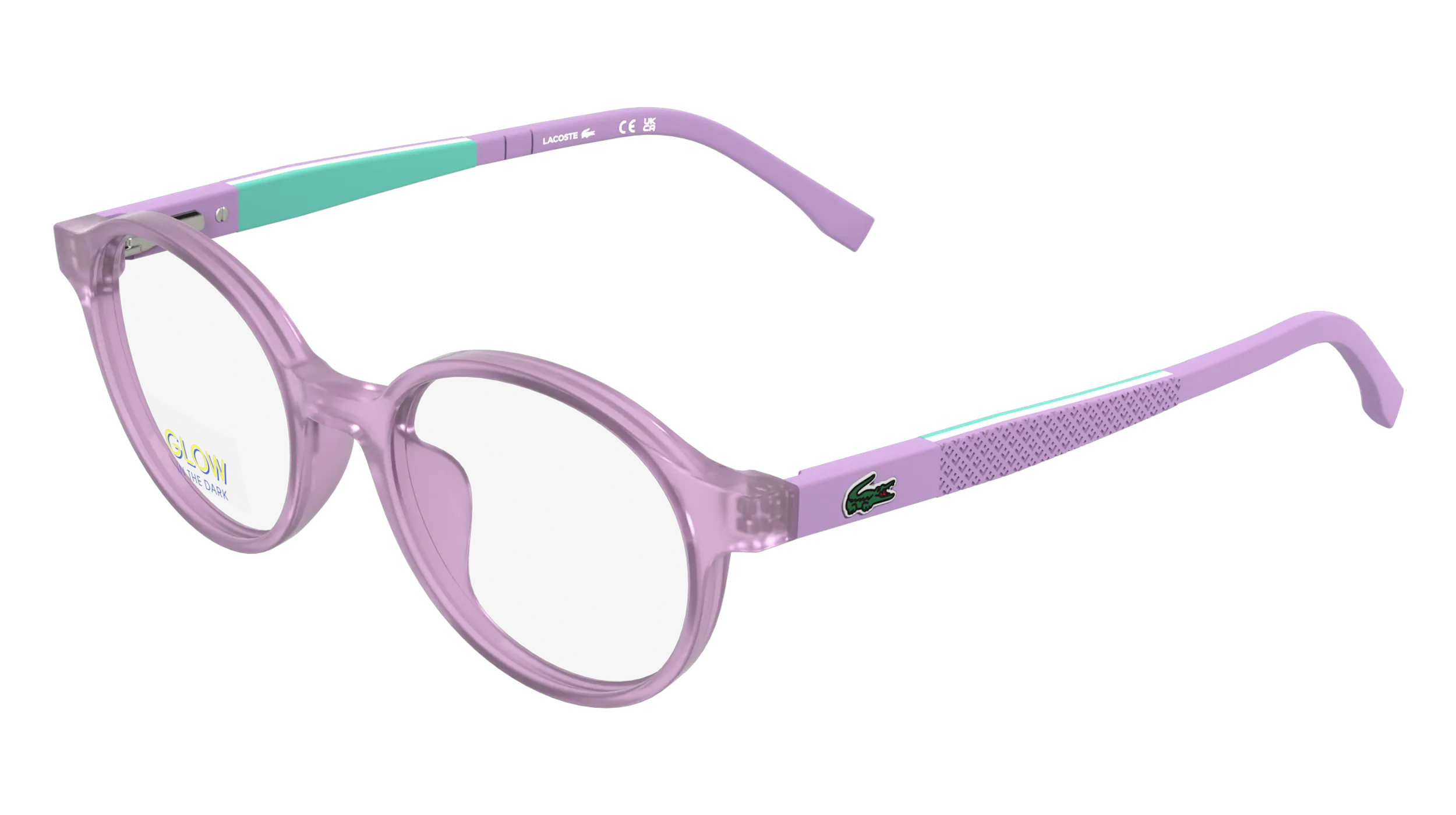 Lacoste L3668 528 Montature da vista bambino Bio-iniettato Rotonda Normale - immagine 1