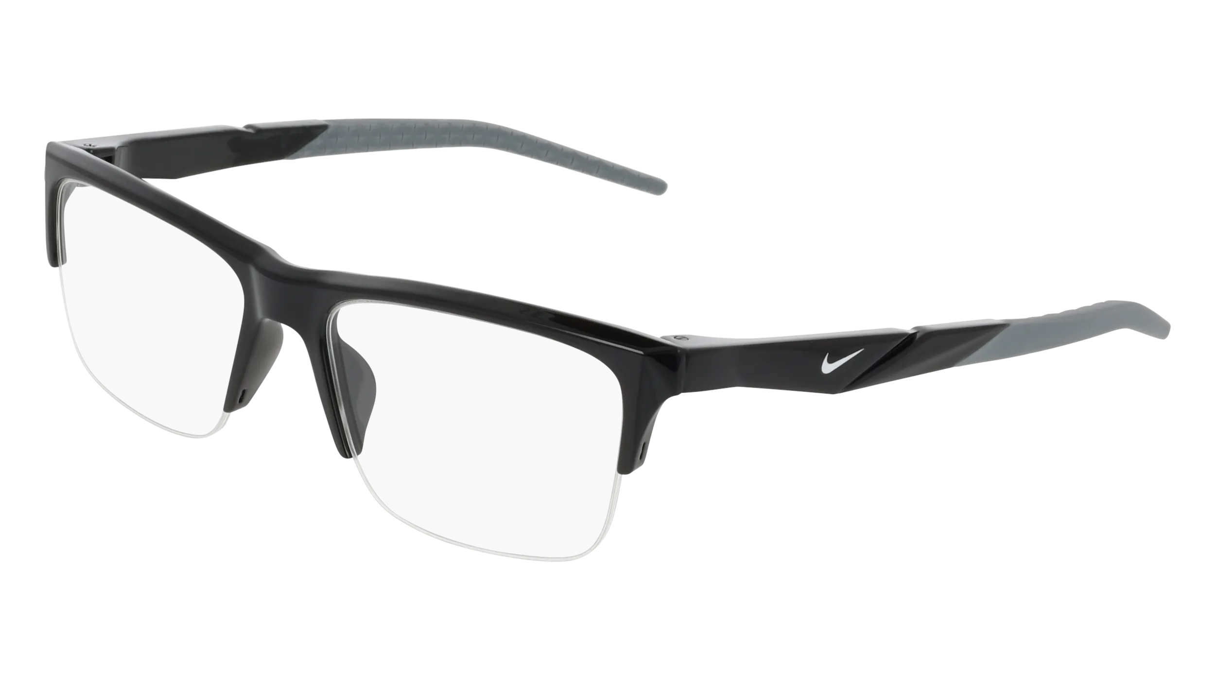 Nike NIKE 7279 001 Montature da vista Bio-iniettato Nero Squadrata Normale - immagine 1