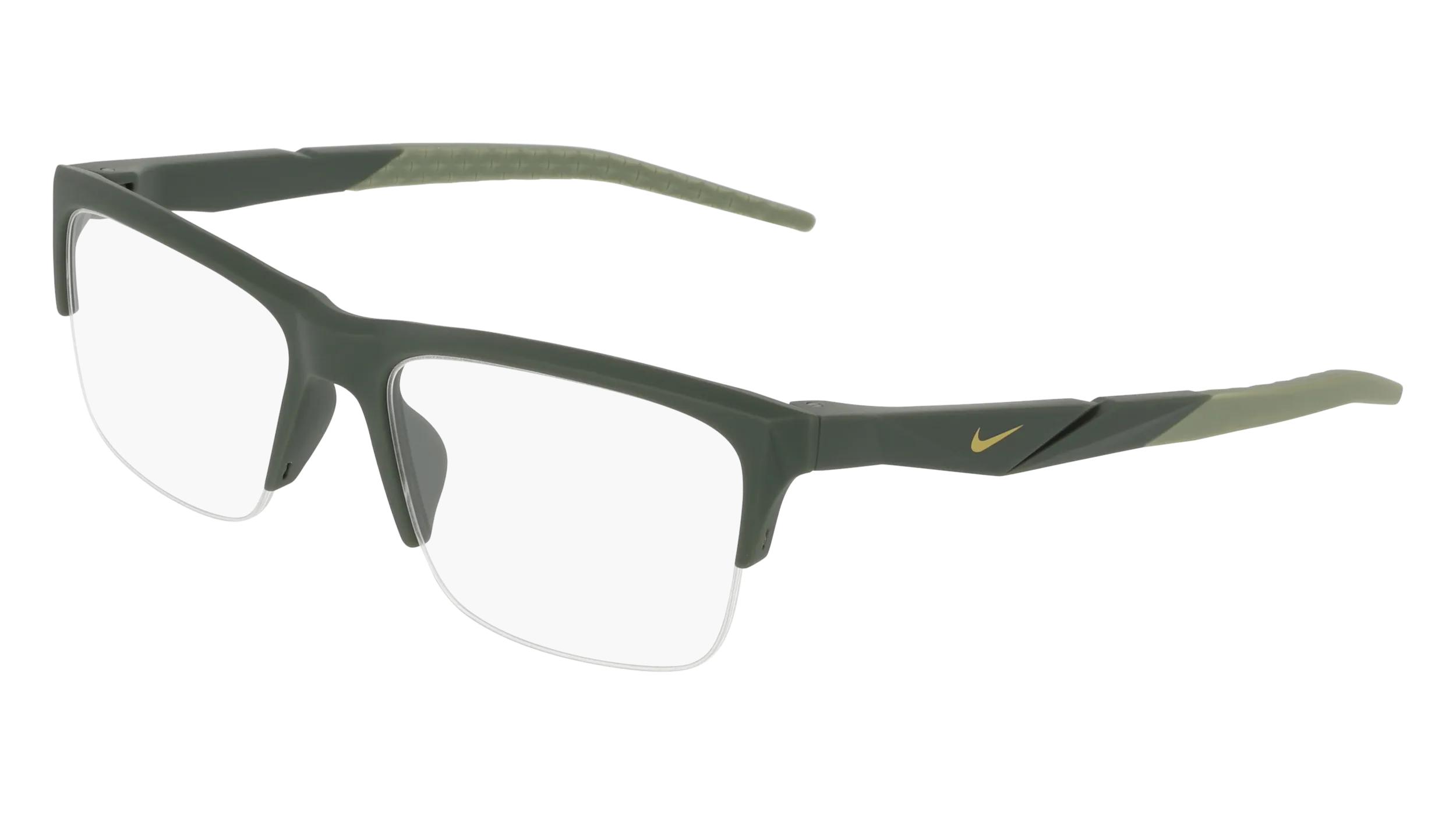 Nike NIKE 7279 315 Montature da vista Bio-iniettato Verde Squadrata Normale - immagine 1