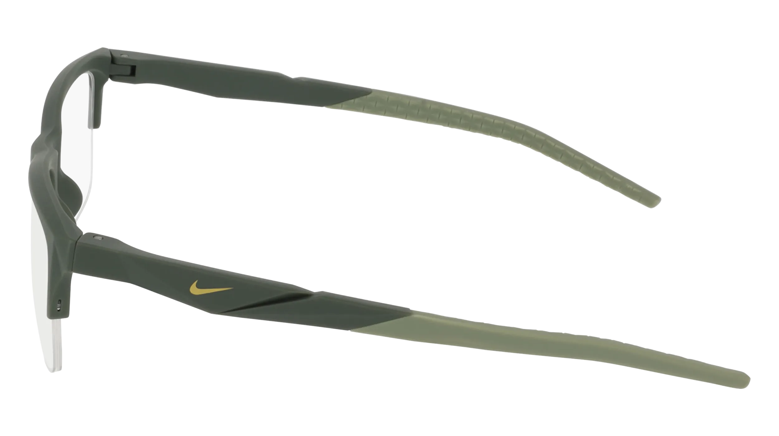 Nike NIKE 7279 315 Montature da vista Bio-iniettato Verde Squadrata Normale - immagine 3