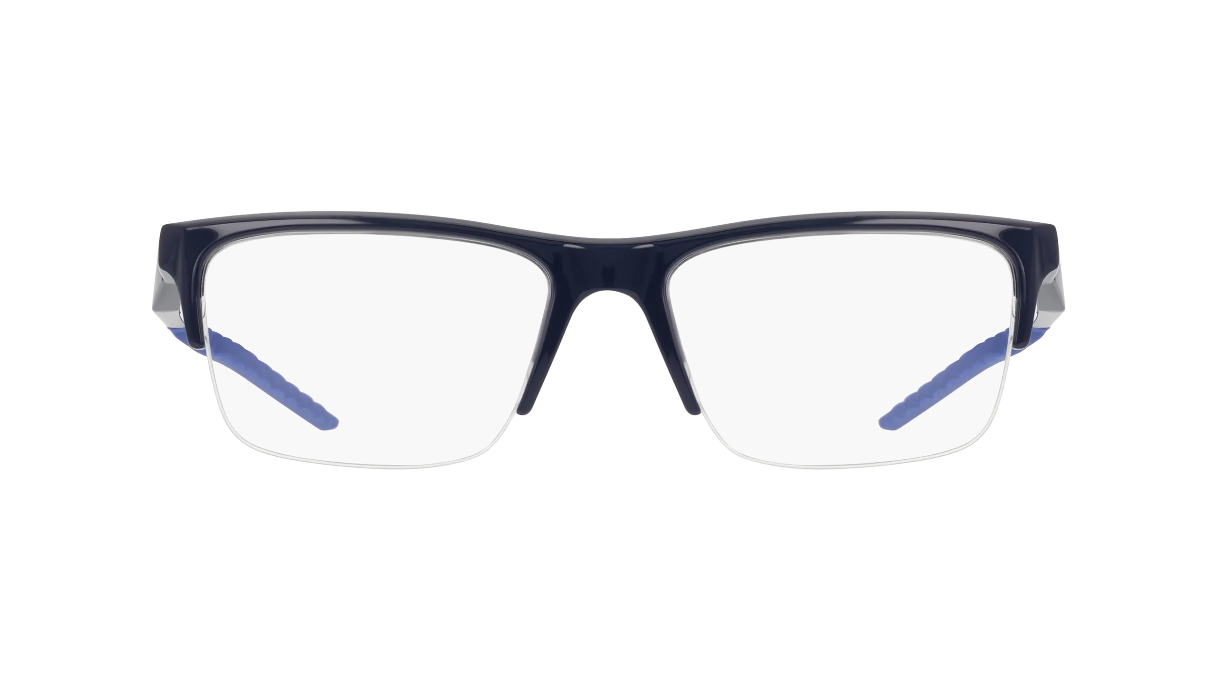 Nike NIKE 7279 410 Montature da vista Bio-iniettato Blu Squadrata Normale - immagine 2