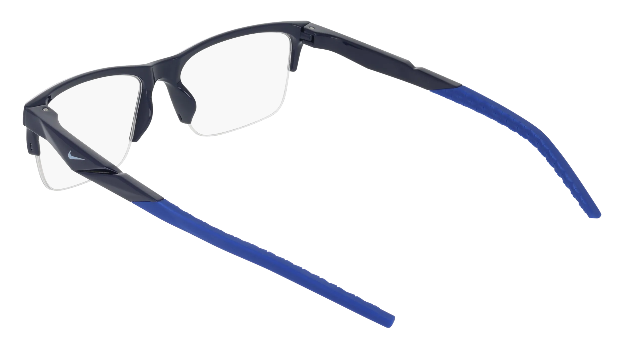 Nike NIKE 7279 410 Montature da vista Bio-iniettato Blu Squadrata Normale - immagine 4