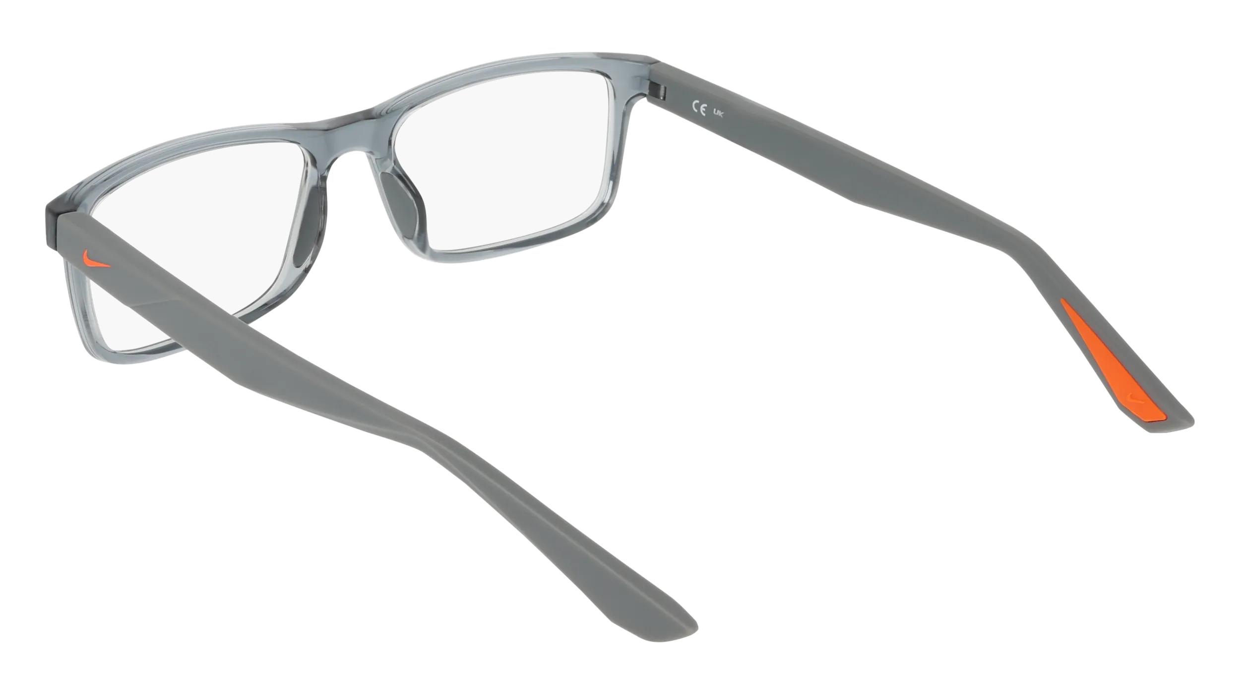 Nike NIKE 7416 034 Montature da vista Bio-iniettato Grigio Squadrata Normale - immagine 4