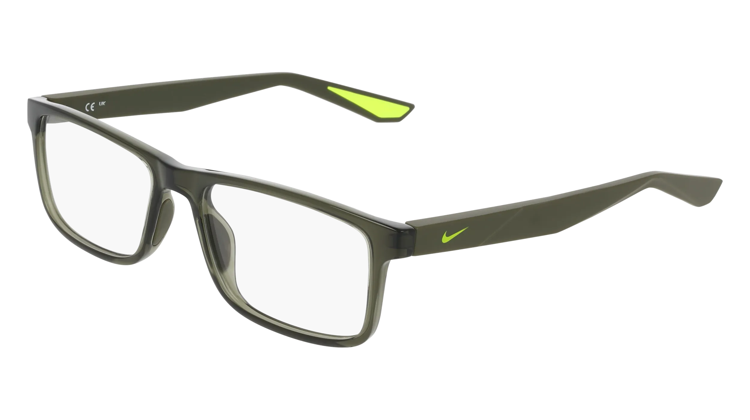Nike NIKE 7416 315 Montature da vista Bio-iniettato Verde Squadrata Normale - immagine 1
