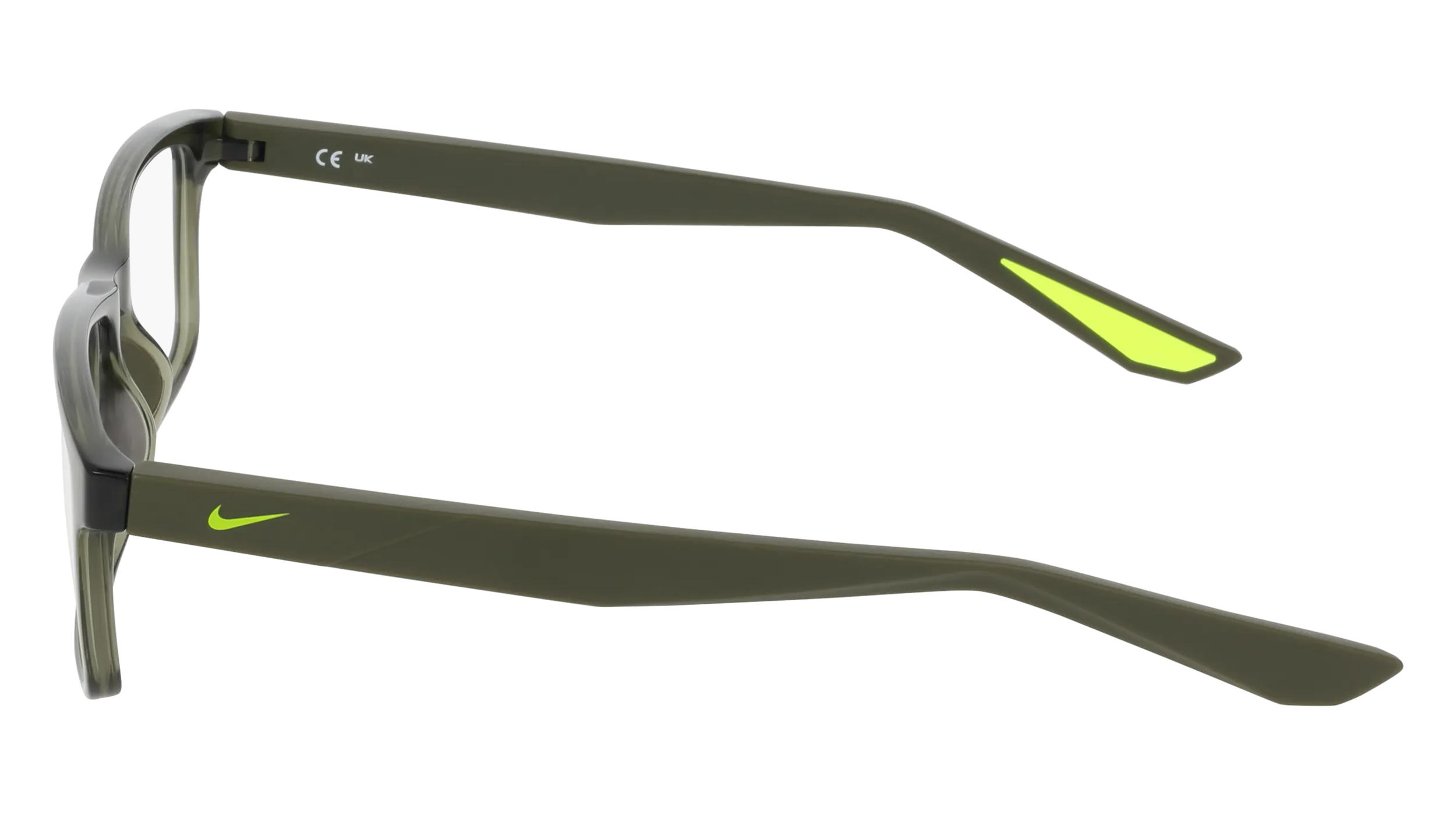 Nike NIKE 7416 315 Montature da vista Bio-iniettato Verde Squadrata Normale - immagine 3
