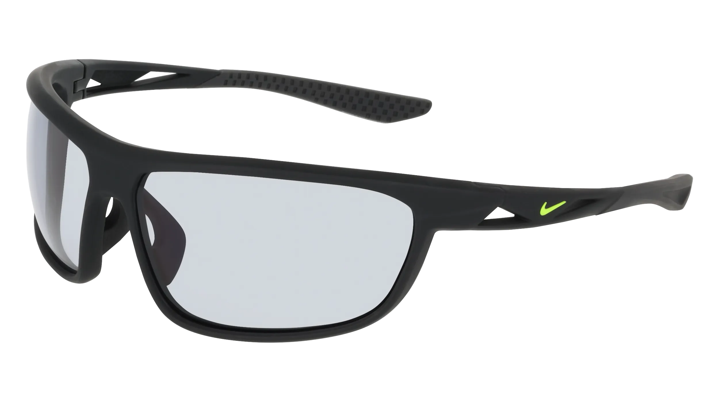 Nike NIKE WINDTRACK RUN PH IR4362X 010 Occhiali da sole Bio-iniettato Nero Grigio Squadrata Normale - immagine 1