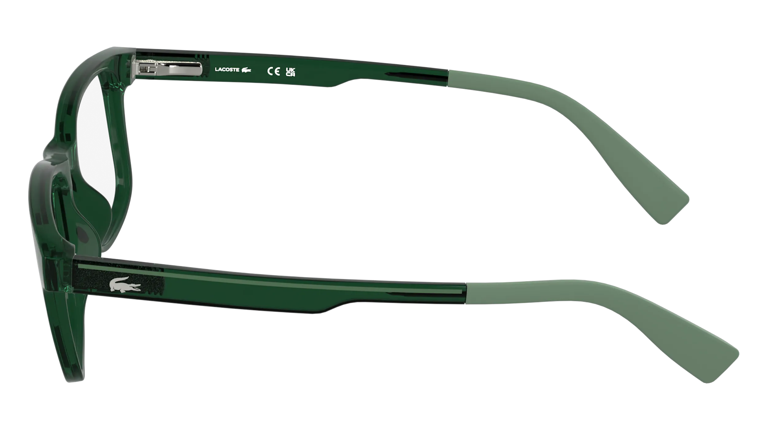 Lacoste L3663 301 Montature da vista bambino Bio-iniettato Squadrata Normale - immagine 3