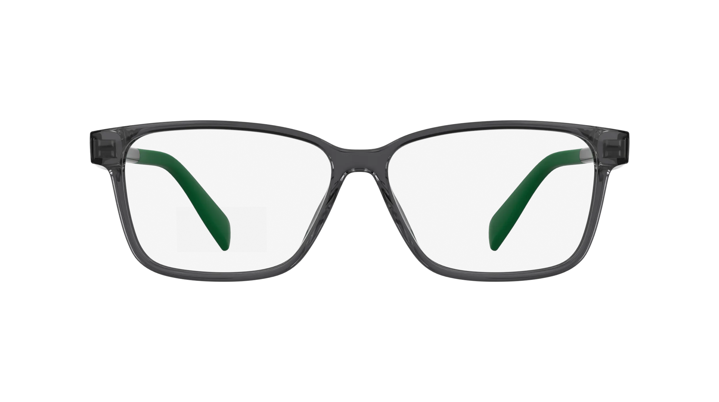 Lacoste L3664 035 Montature da vista bambino Bio-iniettato Grigio Squadrata Normale - immagine 2
