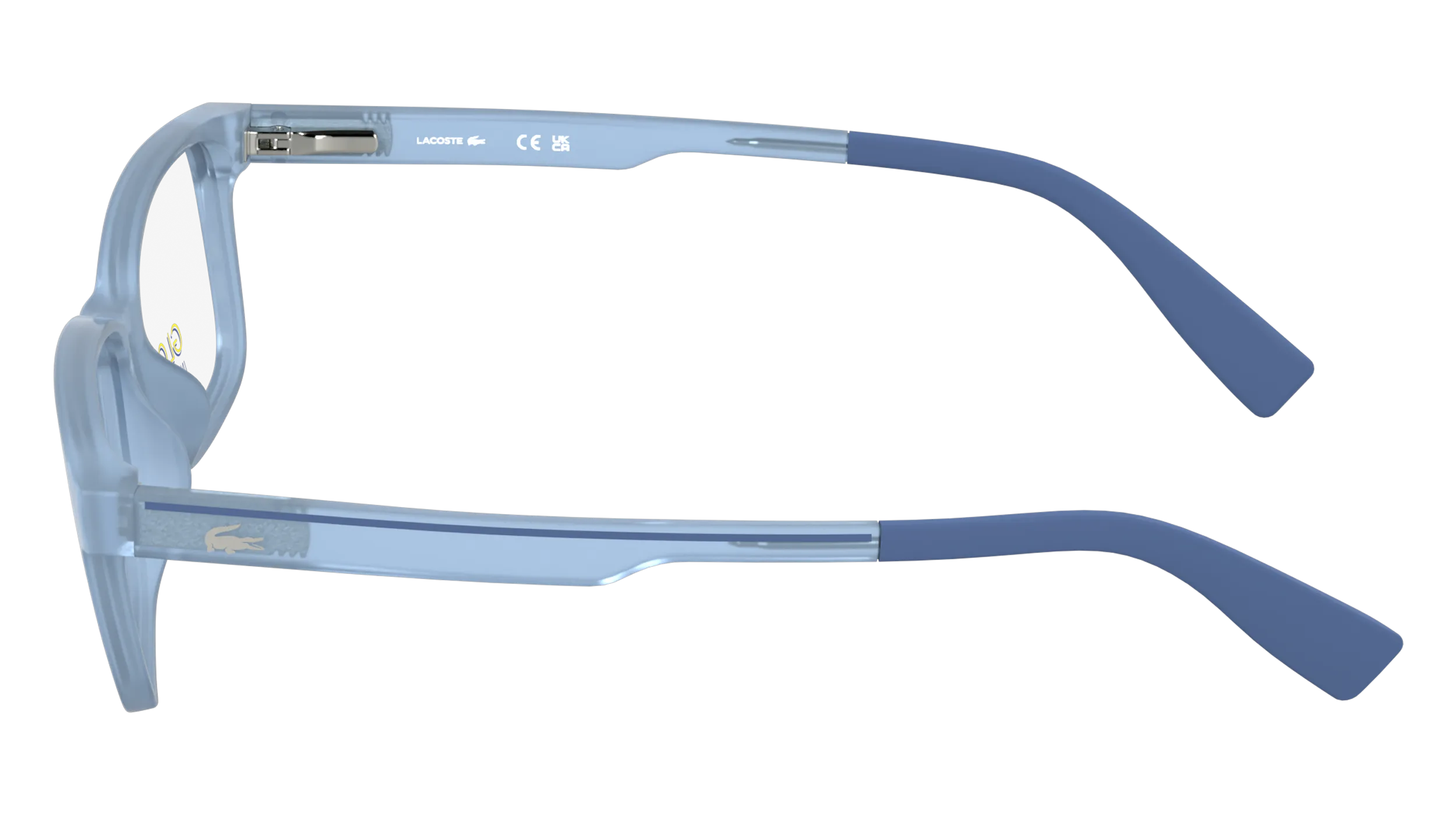 Lacoste L3664 401 Montature da vista bambino Bio-iniettato Squadrata Normale - immagine 3