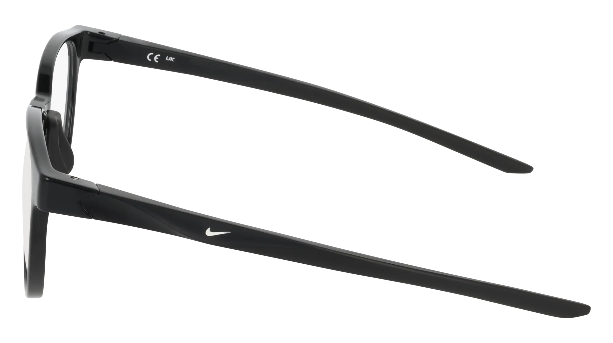 Nike NIKE 7407 001 Montature da vista Bio-iniettato Nero Rotonda Normale - immagine 3