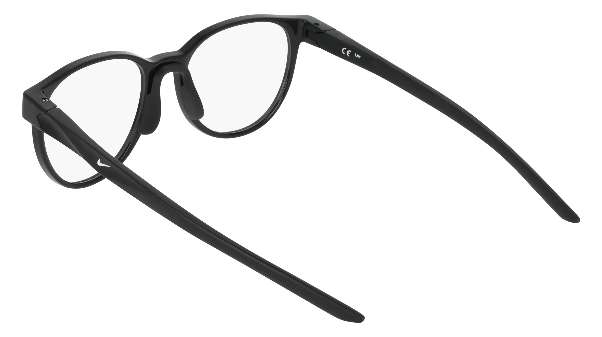 Nike NIKE 7407 001 Montature da vista Bio-iniettato Nero Rotonda Normale - immagine 4