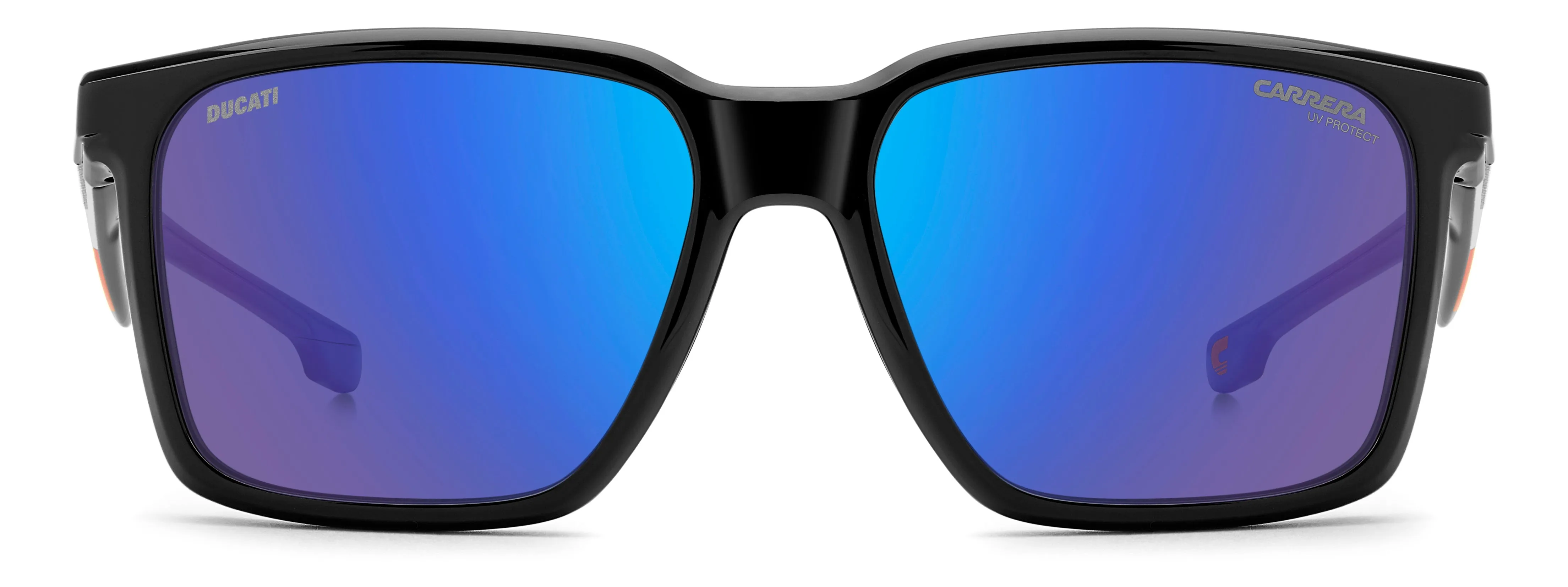 Carrera Ducati CARDUC 065/S 80S/Z0 Occhiali da sole Polyamide Nero Blu Squadrata Normale Multistrato - immagine 2
