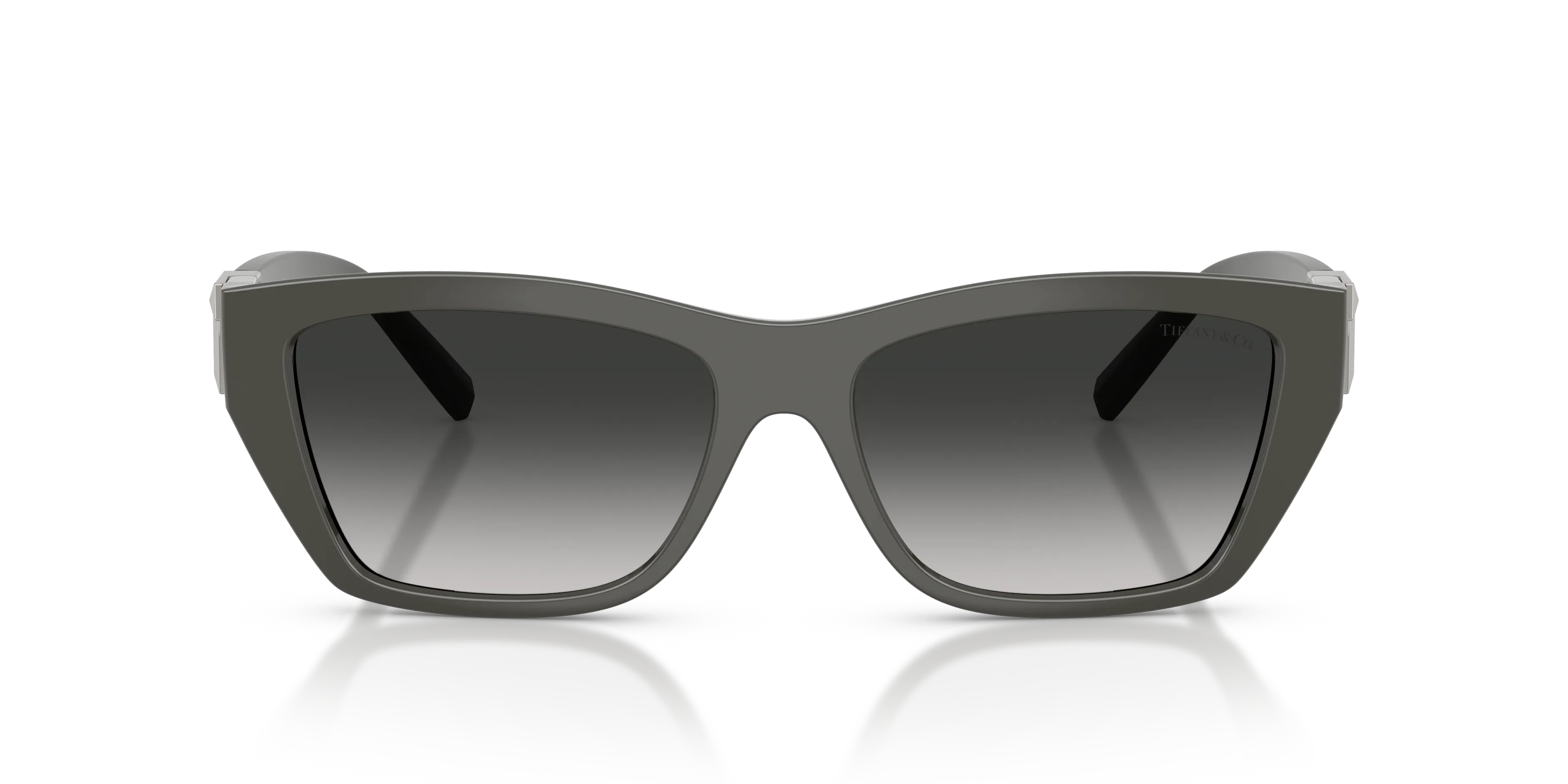 Tiffany TF4255U 84463C Occhiali da sole Iniettato Grigio Grigio Squadrata Normale Sfumato - immagine 3