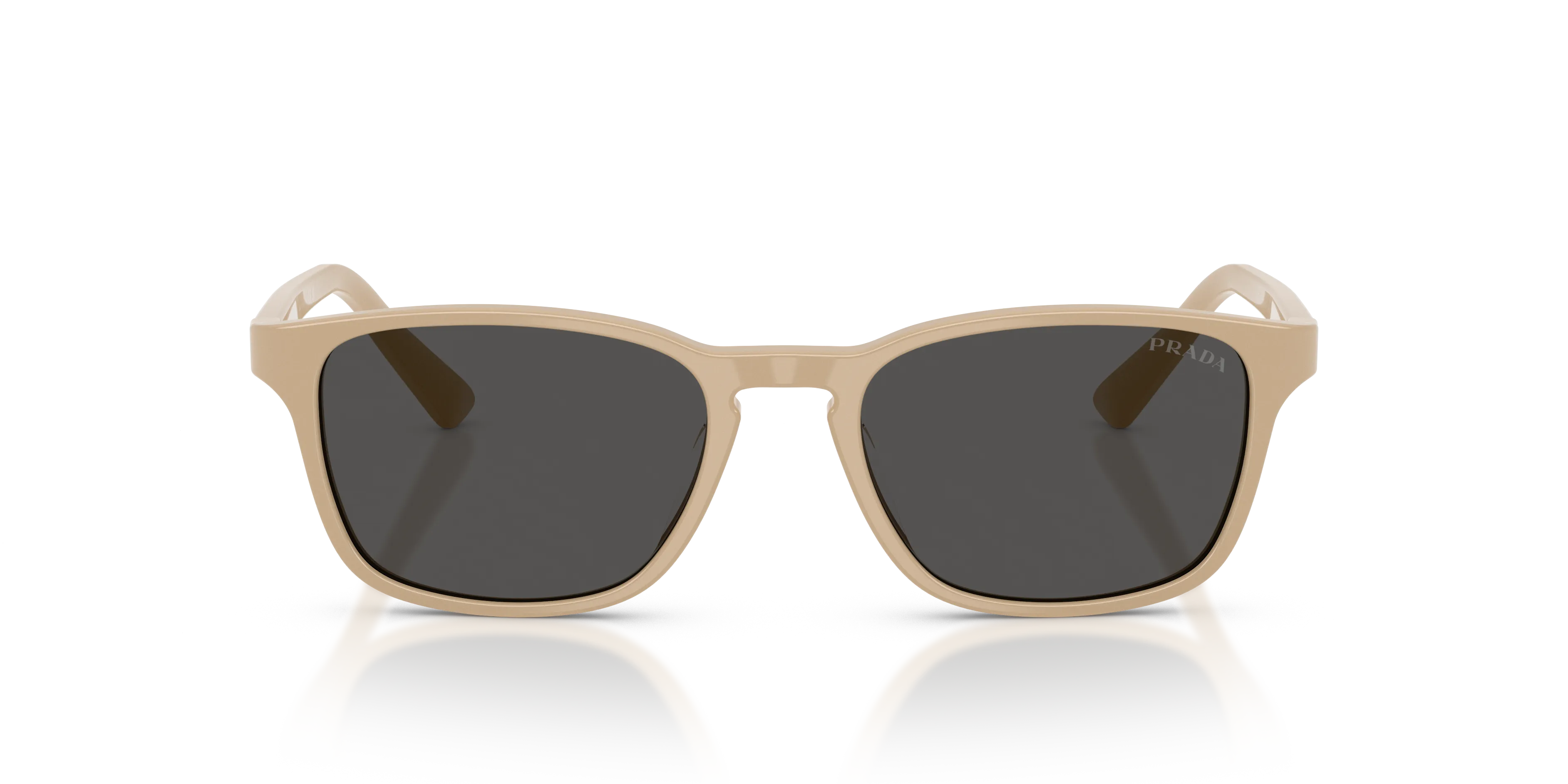 Prada PR D13SU 26I08Z Occhiali da sole Acetato Marrone Grigio Pillow Normale - immagine 3